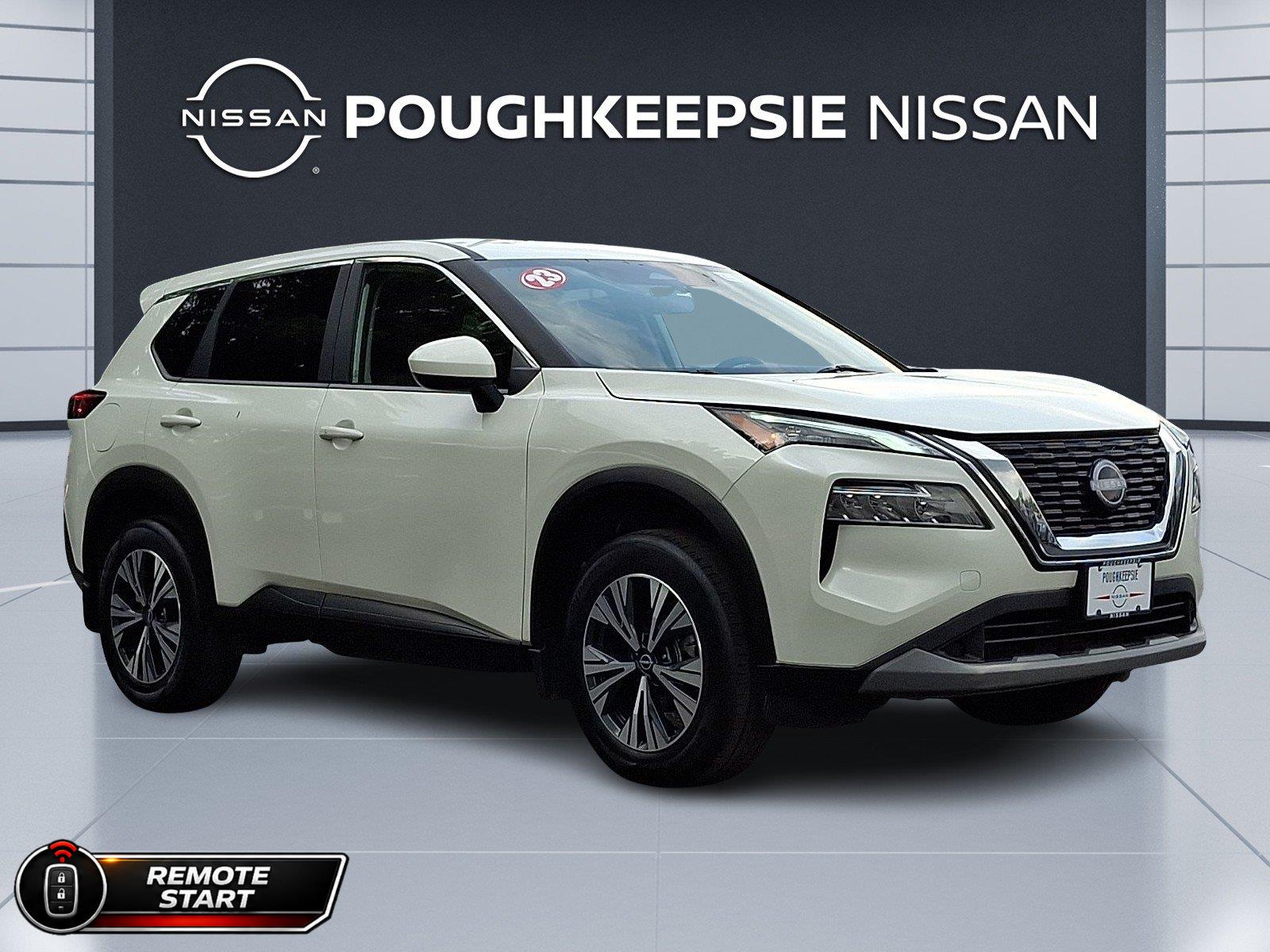 Pearl White Tricoat 2023 Nissan Rogue SUV / Crossover All-Wheel Drive Continuously Variable Transmission