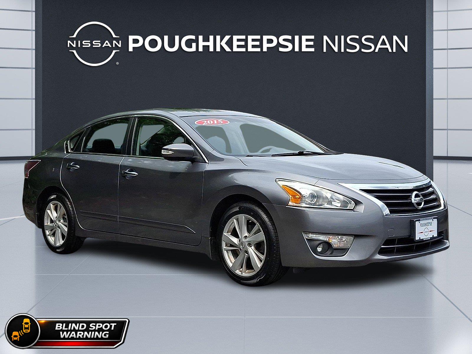Gray (Gun Metallic) 2015 Nissan Altima Sedan Front-Wheel Drive Continuously Variable Transmission