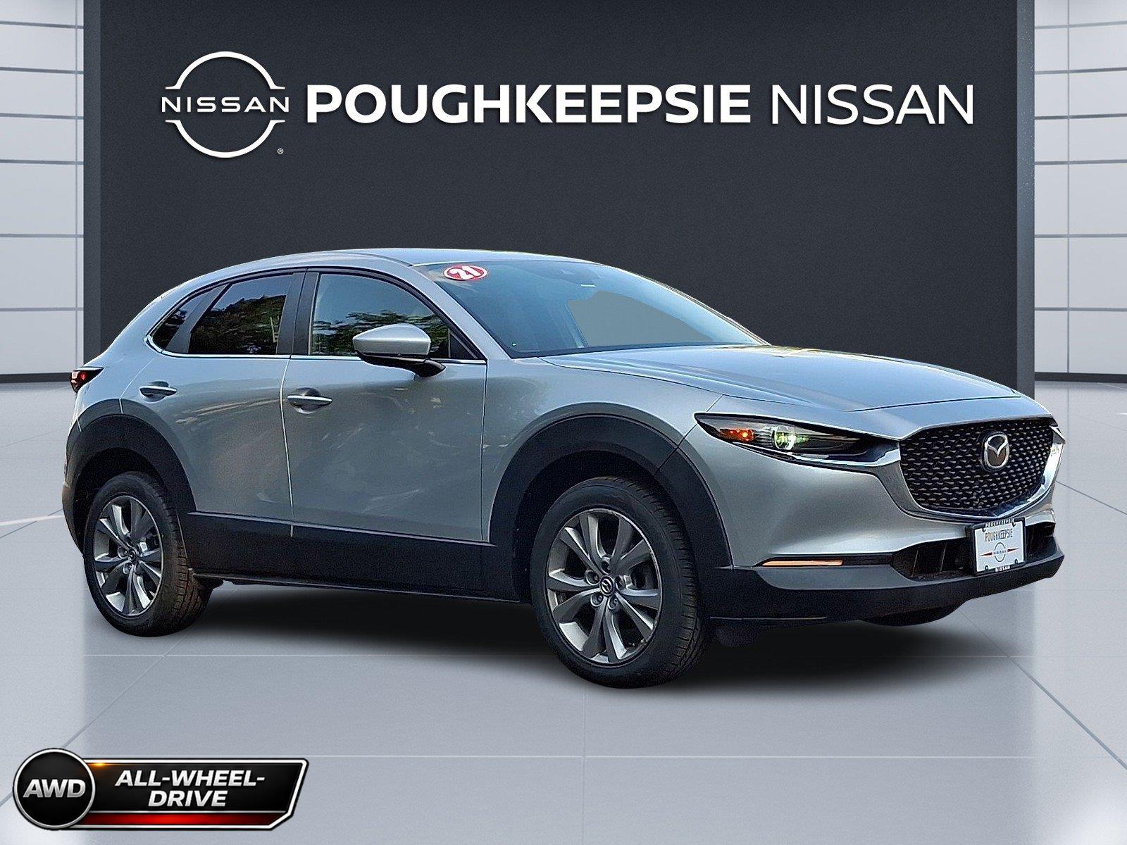 Sonic Silver Metallic 2021 Mazda CX-30 SUV / Crossover All-Wheel Drive Automatic