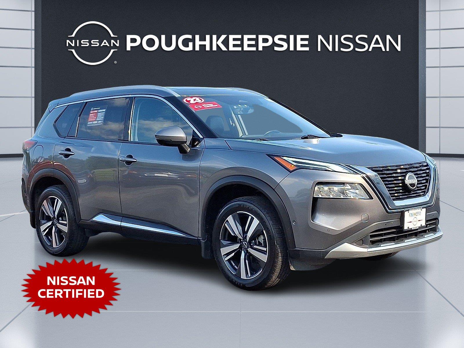 Gray (Gun Metallic) 2023 Nissan Rogue SUV / Crossover All-Wheel Drive Continuously Variable Transmission