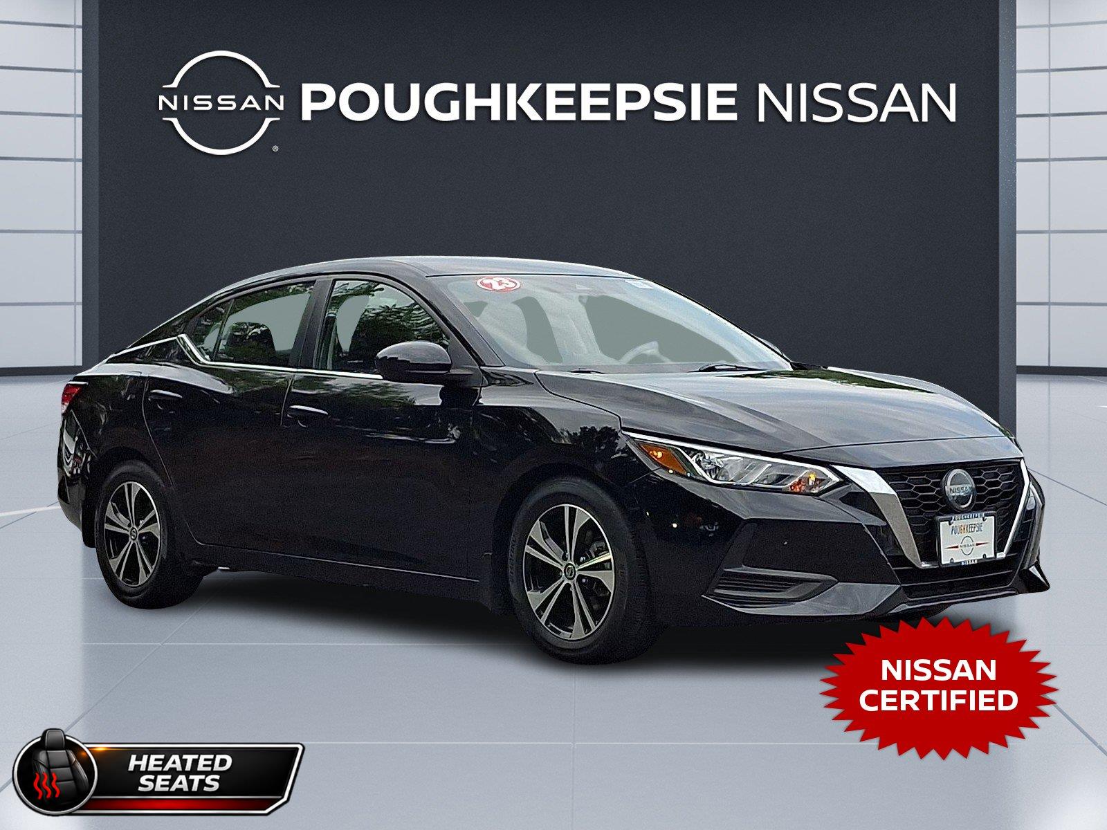 Super Black 2023 Nissan Sentra Sedan Front-Wheel Drive Continuously Variable Transmission