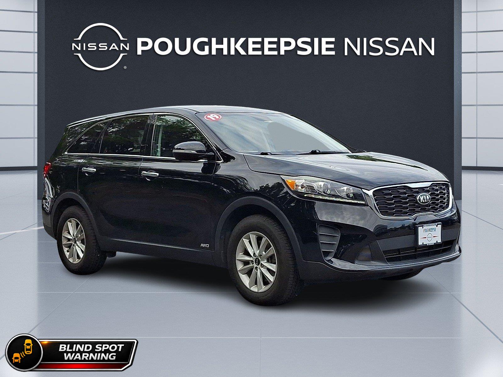 Ebony Black 2019 Kia Sorento SUV / Crossover All-Wheel Drive 6-Speed Automatic