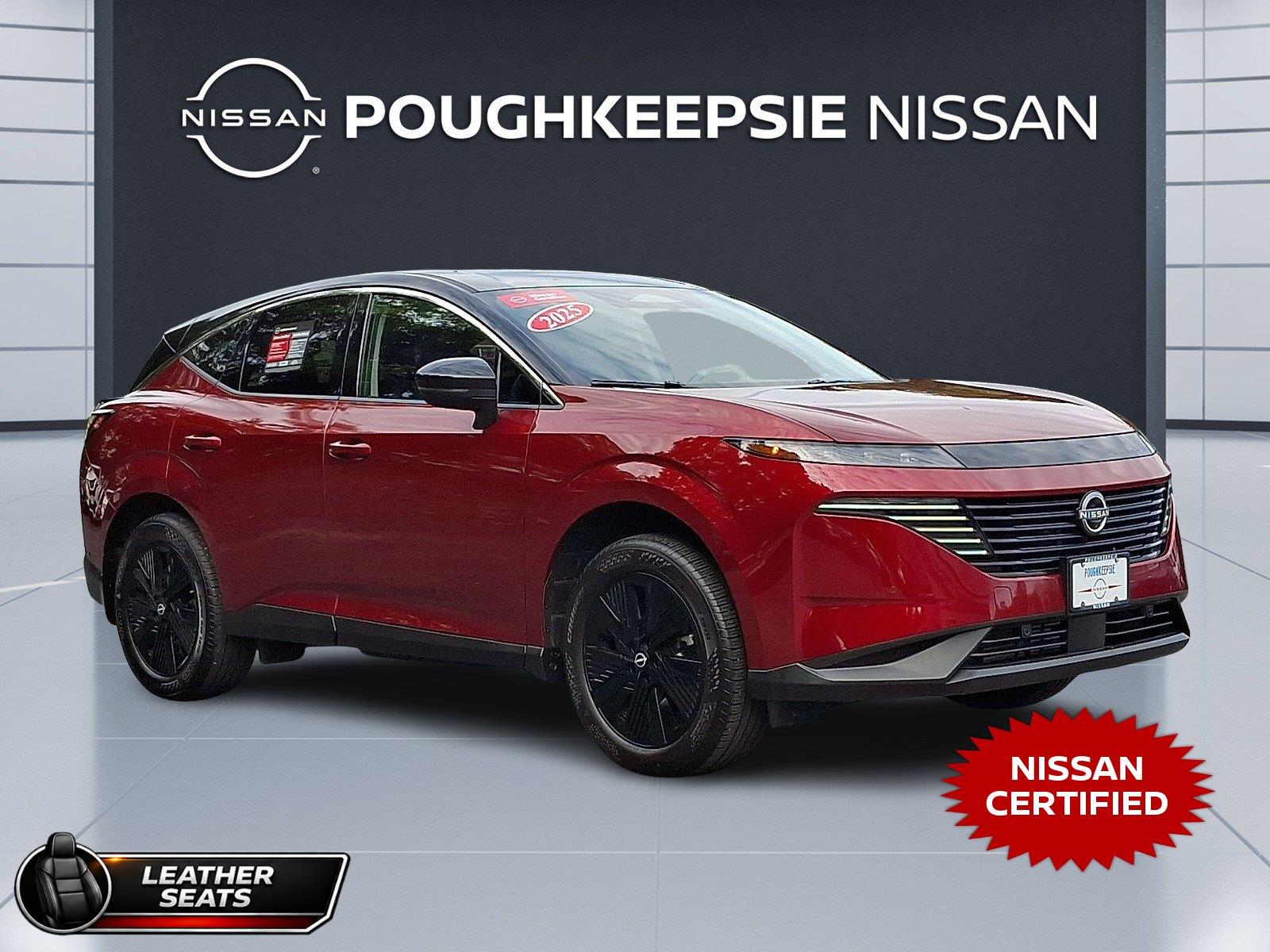Red (Scarlet Ember Tintcoat/Super Black) 2025 Nissan Murano SUV / Crossover All-Wheel Drive Automatic