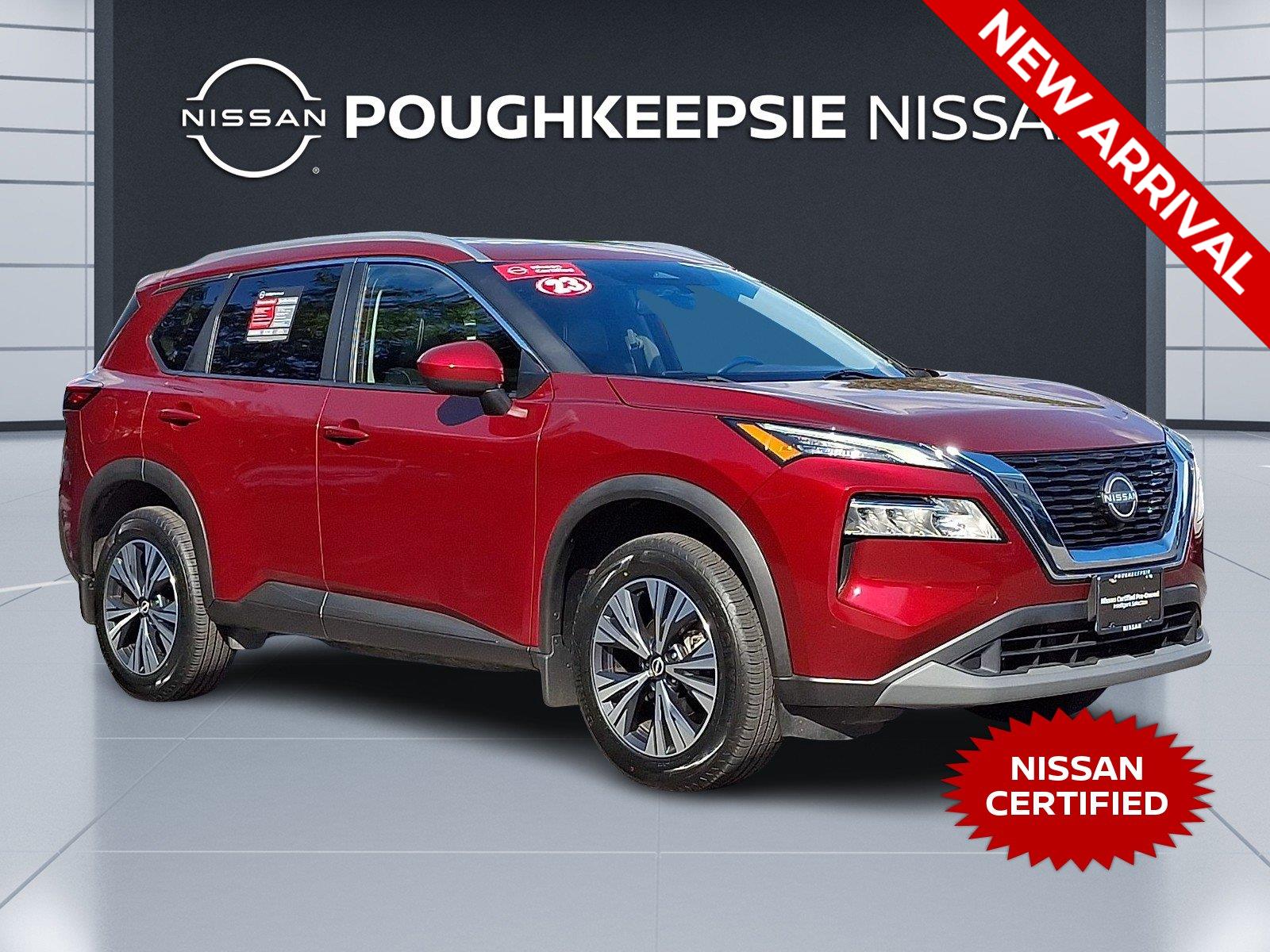 Red (Scarlet Ember Tintcoat) 2023 Nissan Rogue SUV / Crossover All-Wheel Drive Continuously Variable Transmission