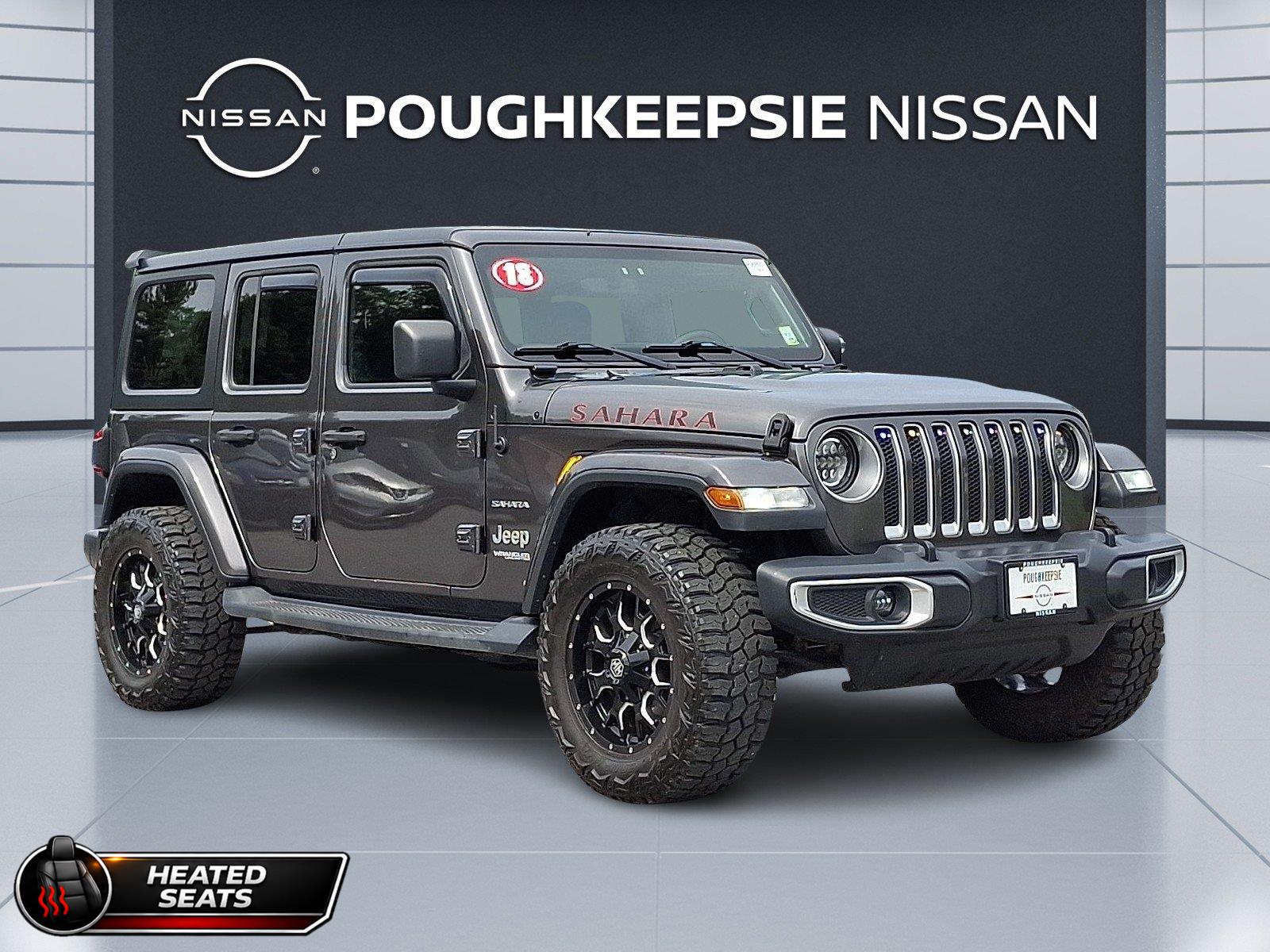 Gray (Granite Crystal Metallic Clearcoat) 2018 Jeep Wrangler SUV / Crossover Four-Wheel Drive 8-Speed Automatic