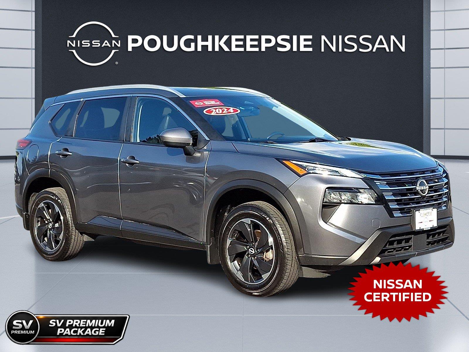Gray (Gun Metallic) 2024 Nissan Rogue SUV / Crossover All-Wheel Drive Continuously Variable Transmission