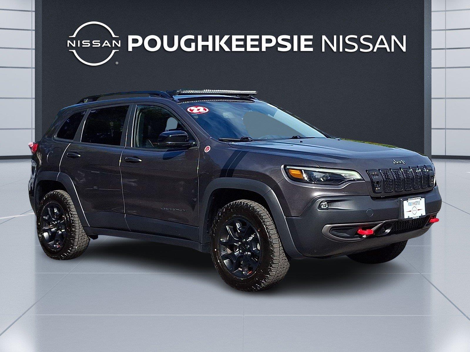 Gray (Granite Crystal Metallic Clearcoat) 2022 Jeep Cherokee SUV / Crossover Four-Wheel Drive 9-Speed Automatic