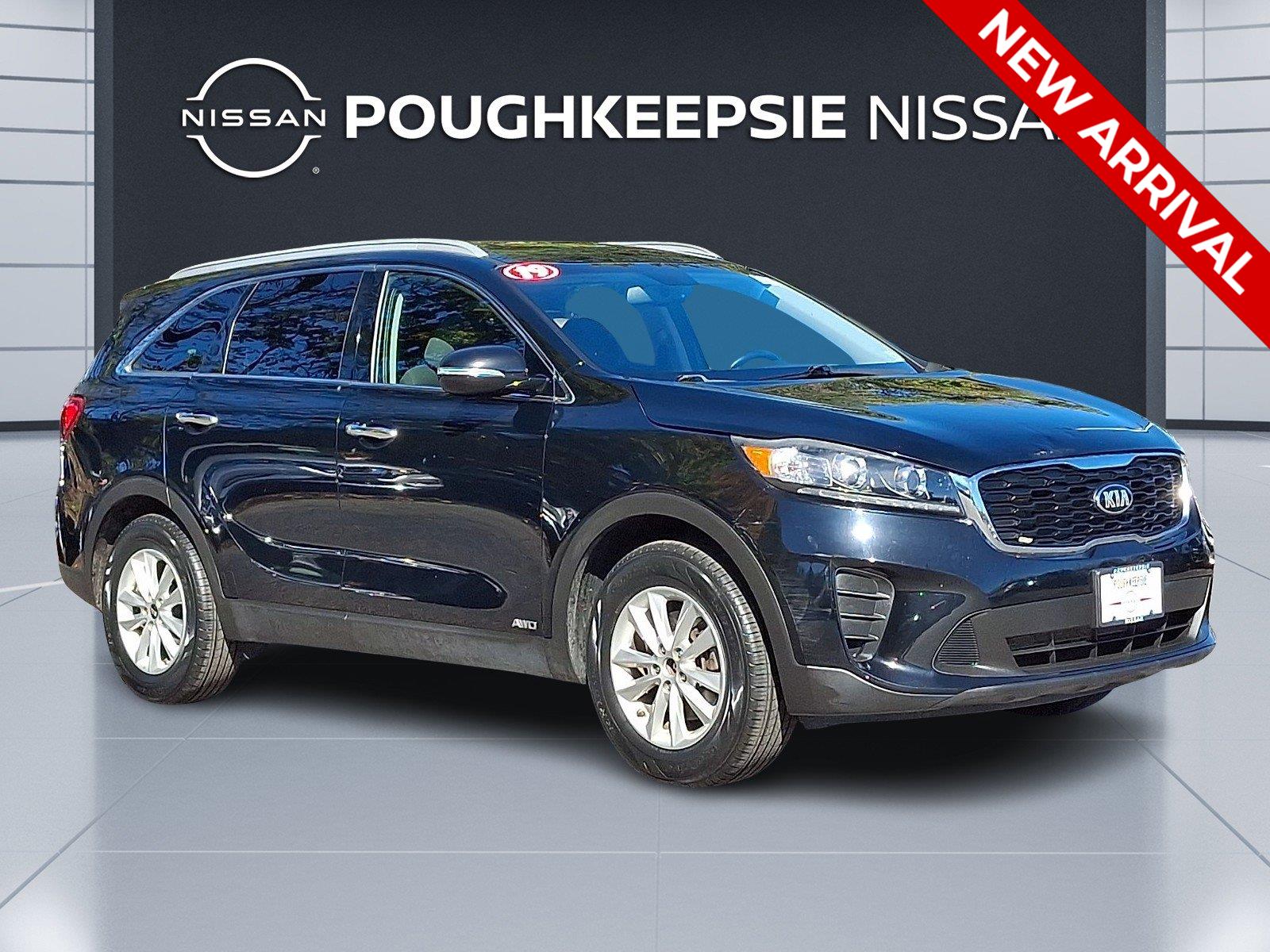 Ebony Black 2019 Kia Sorento SUV / Crossover All-Wheel Drive Automatic