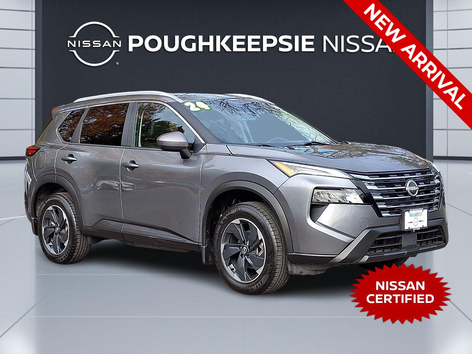 Gray (Gun Metallic) 2024 Nissan Rogue SUV / Crossover All-Wheel Drive Continuously Variable Transmission