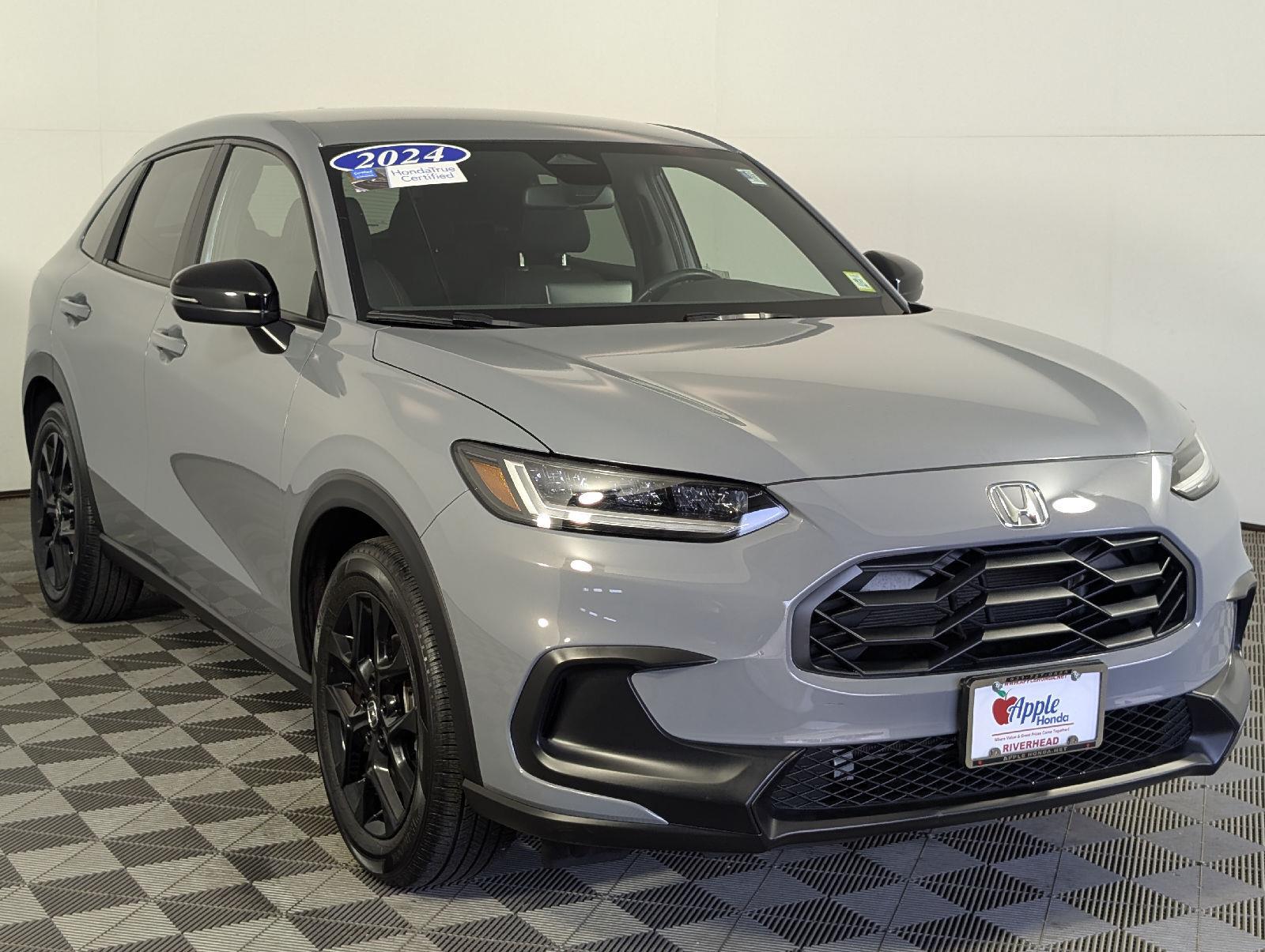 Urban Gray Pearl 2024 Honda HR-V SUV / Crossover All-Wheel Drive Continuously Variable Transmission
