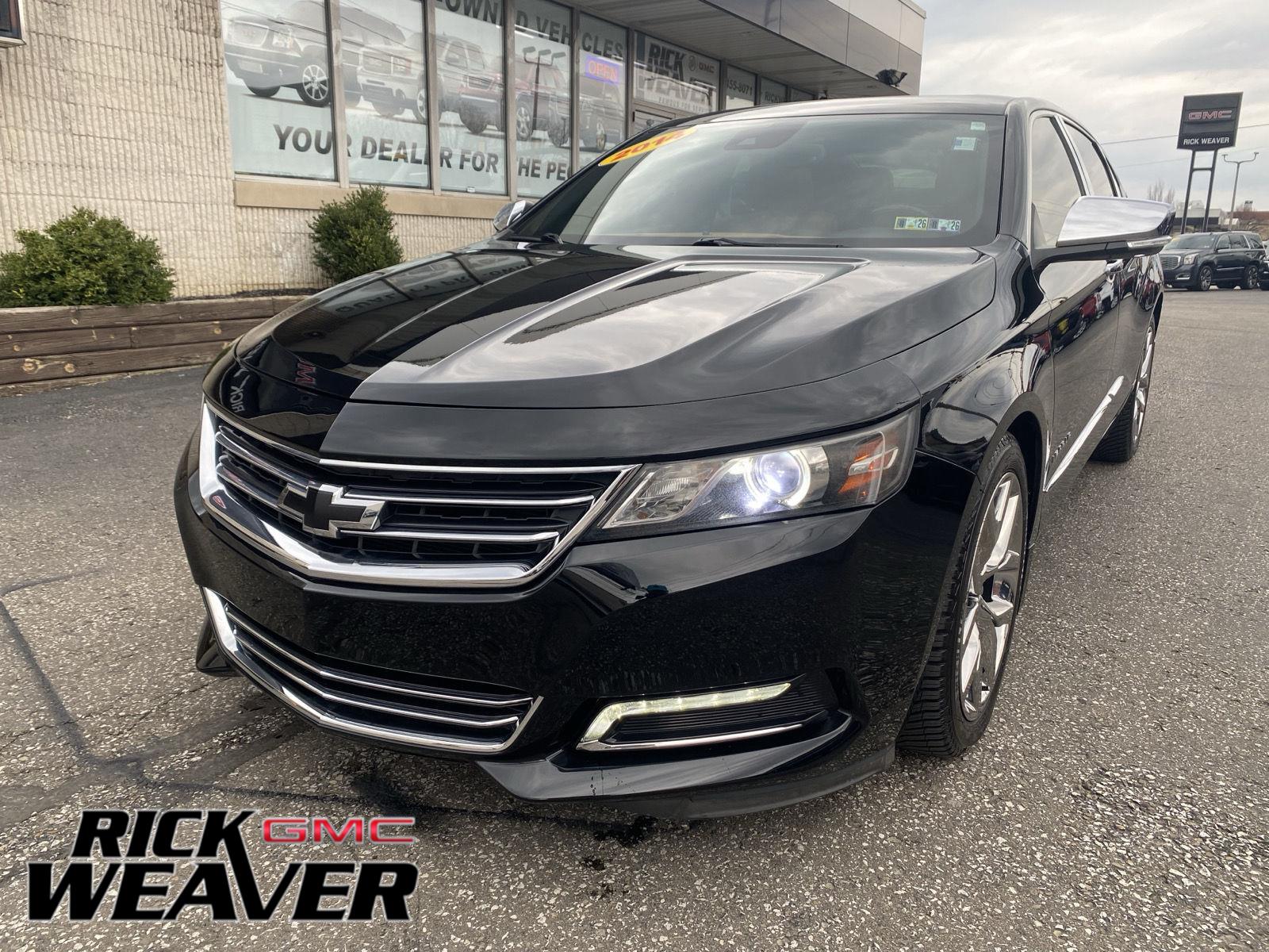 Black 2014 Chevrolet Impala LTZ 2LZ FWD Sedan Front-Wheel Drive 6-Speed Automatic Overdrive