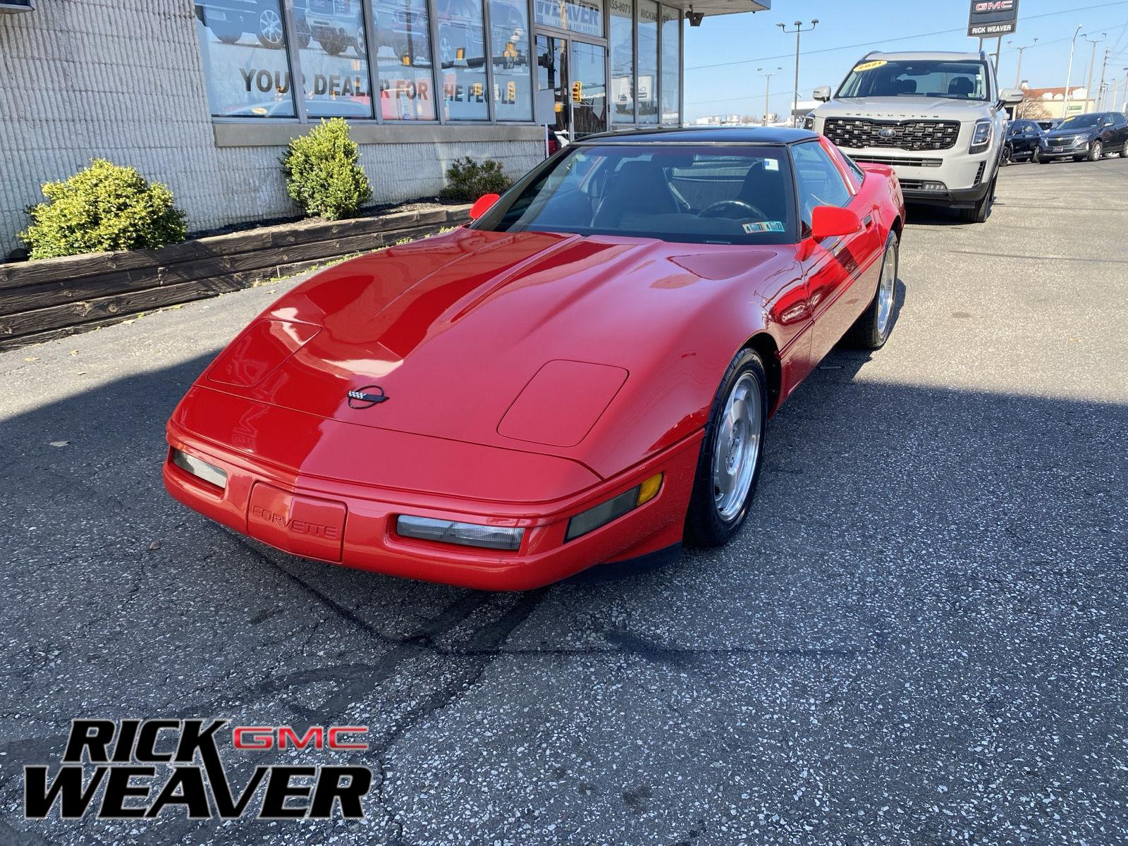 Torch Red 1996 Chevrolet Corvette Coupe RWD Coupe Rear-Wheel Drive 4-Speed Automatic Overdrive
