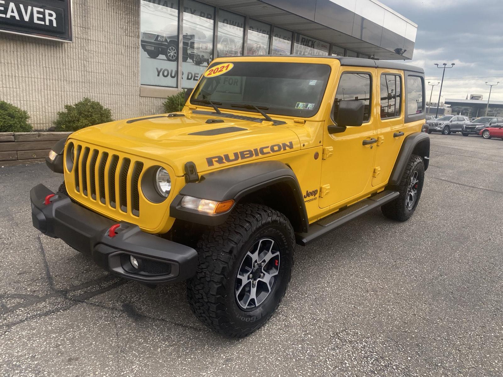 2021 Jeep Wrangler Unlimited Rubicon at Three Rivers CJD