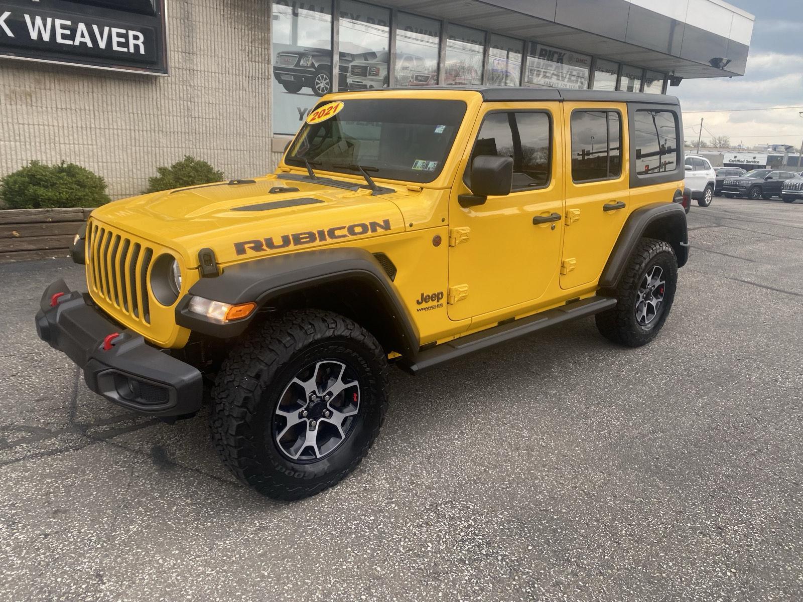 2021 Jeep Wrangler Unlimited Rubicon at Three Rivers CJD