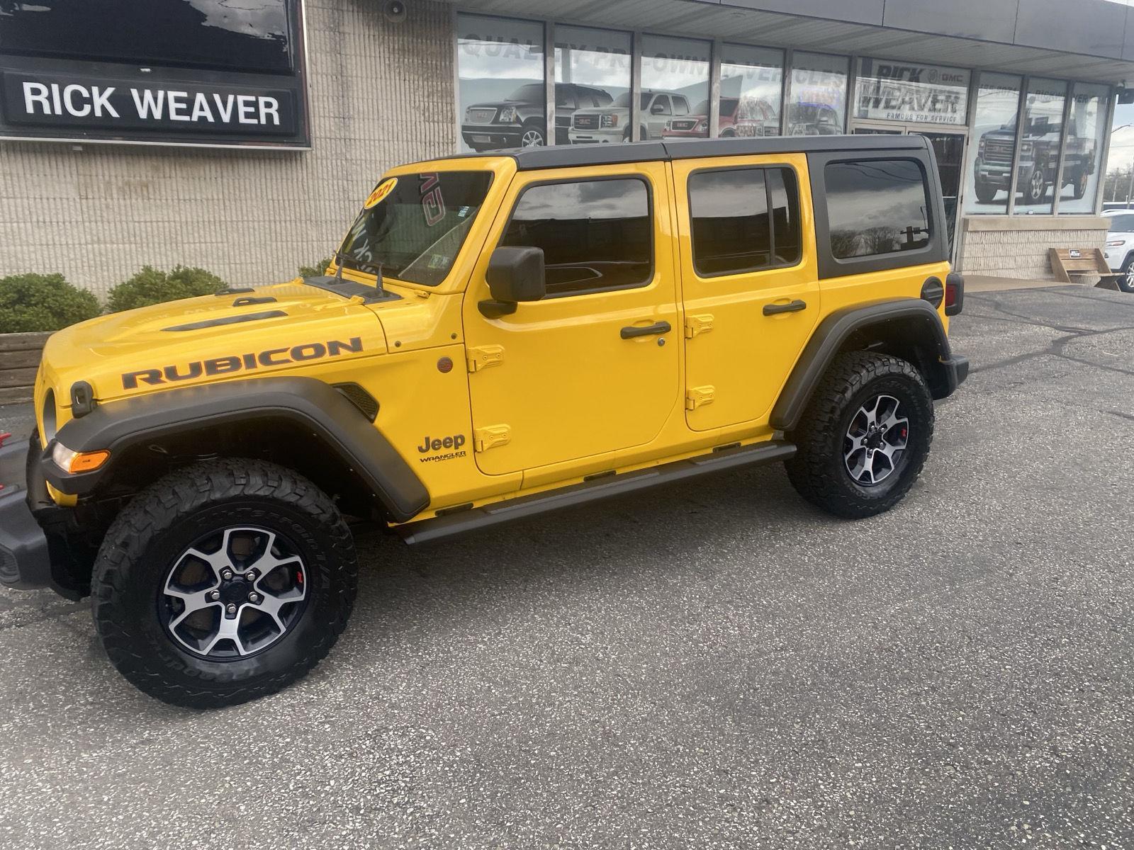 2021 Jeep Wrangler Unlimited Rubicon at Three Rivers CJD