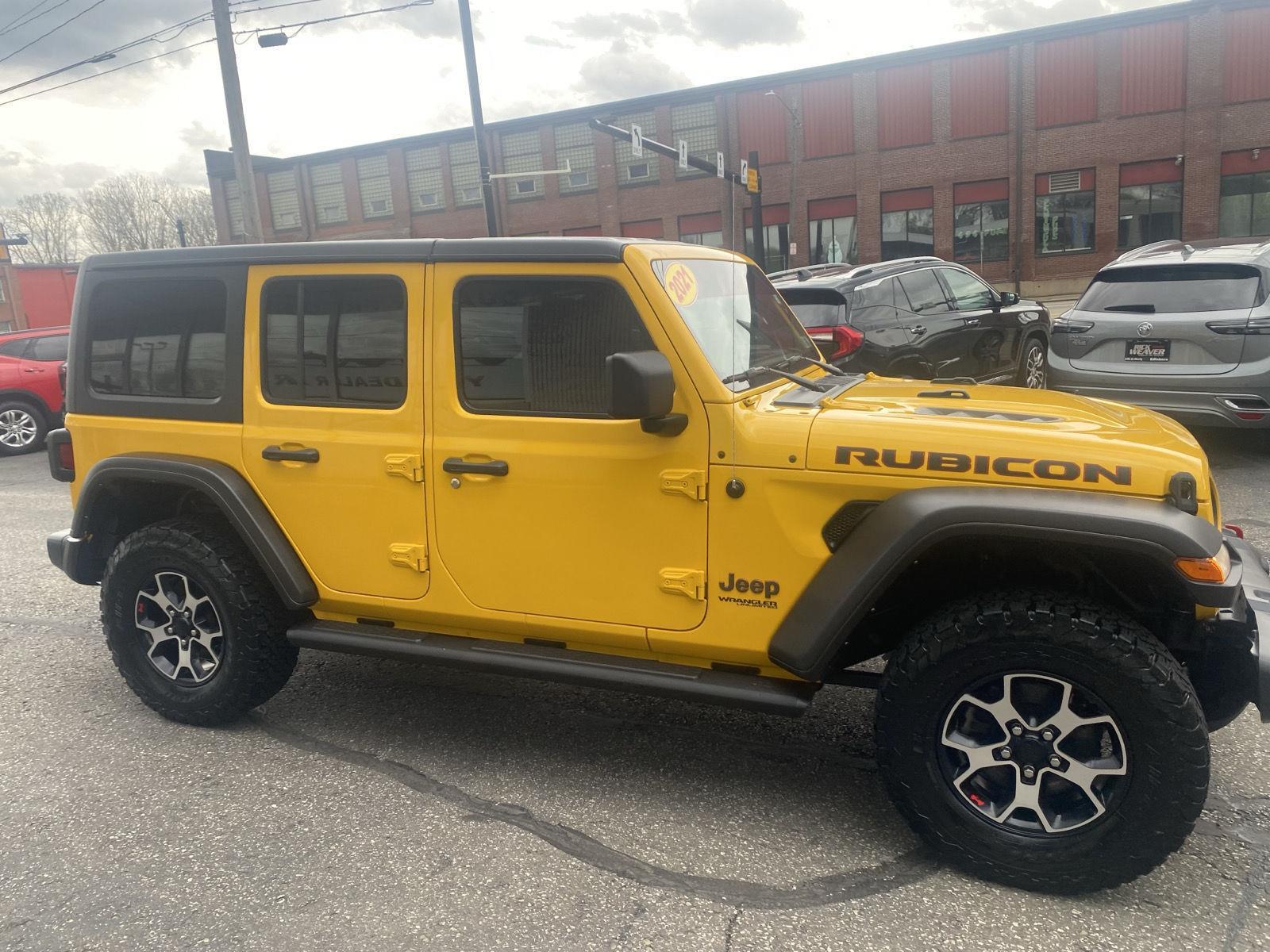 2021 Jeep Wrangler Unlimited Rubicon at Three Rivers CJD