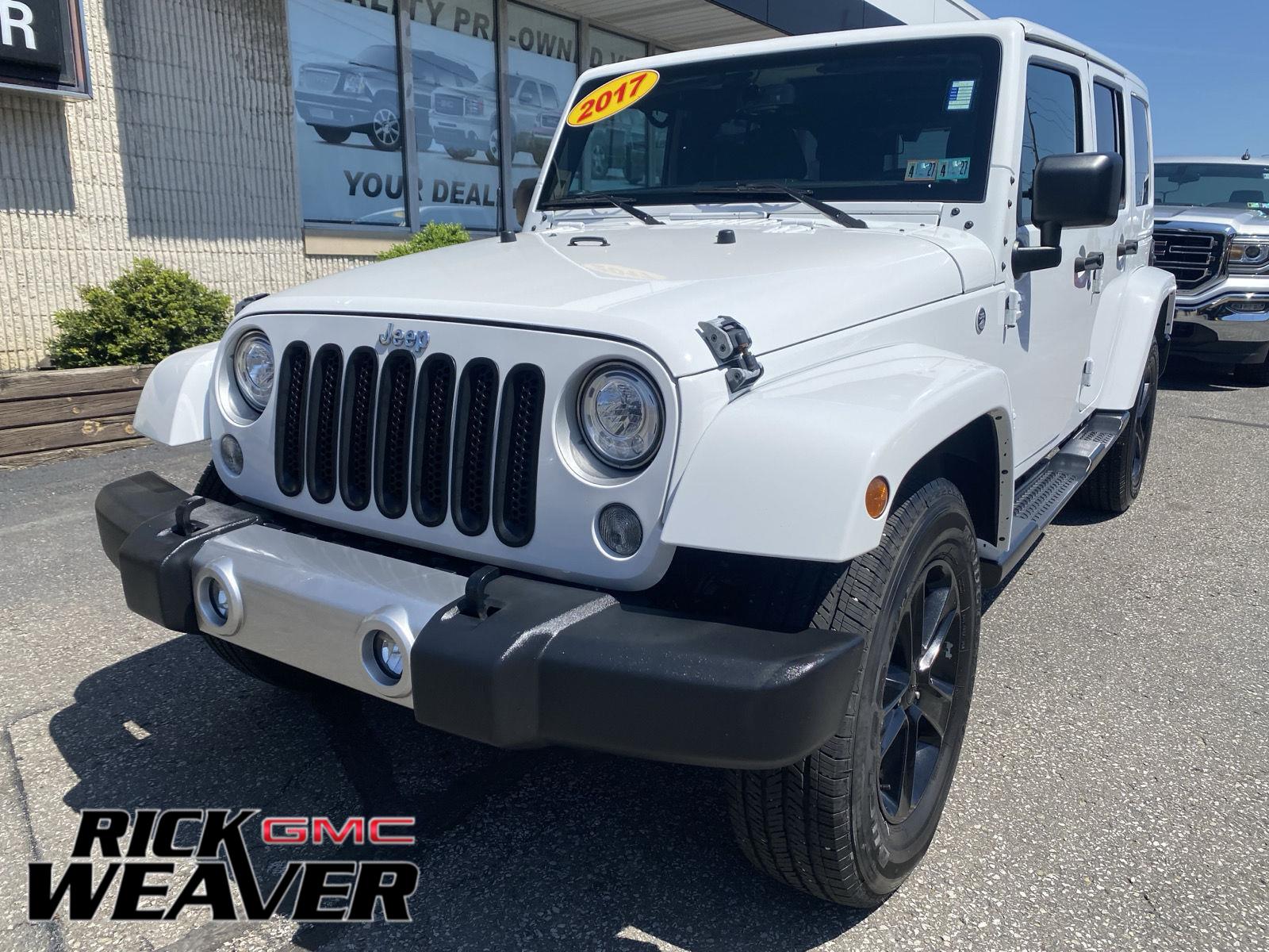 2017 Jeep Wrangler Unlimited Sahara at Lake View Ford