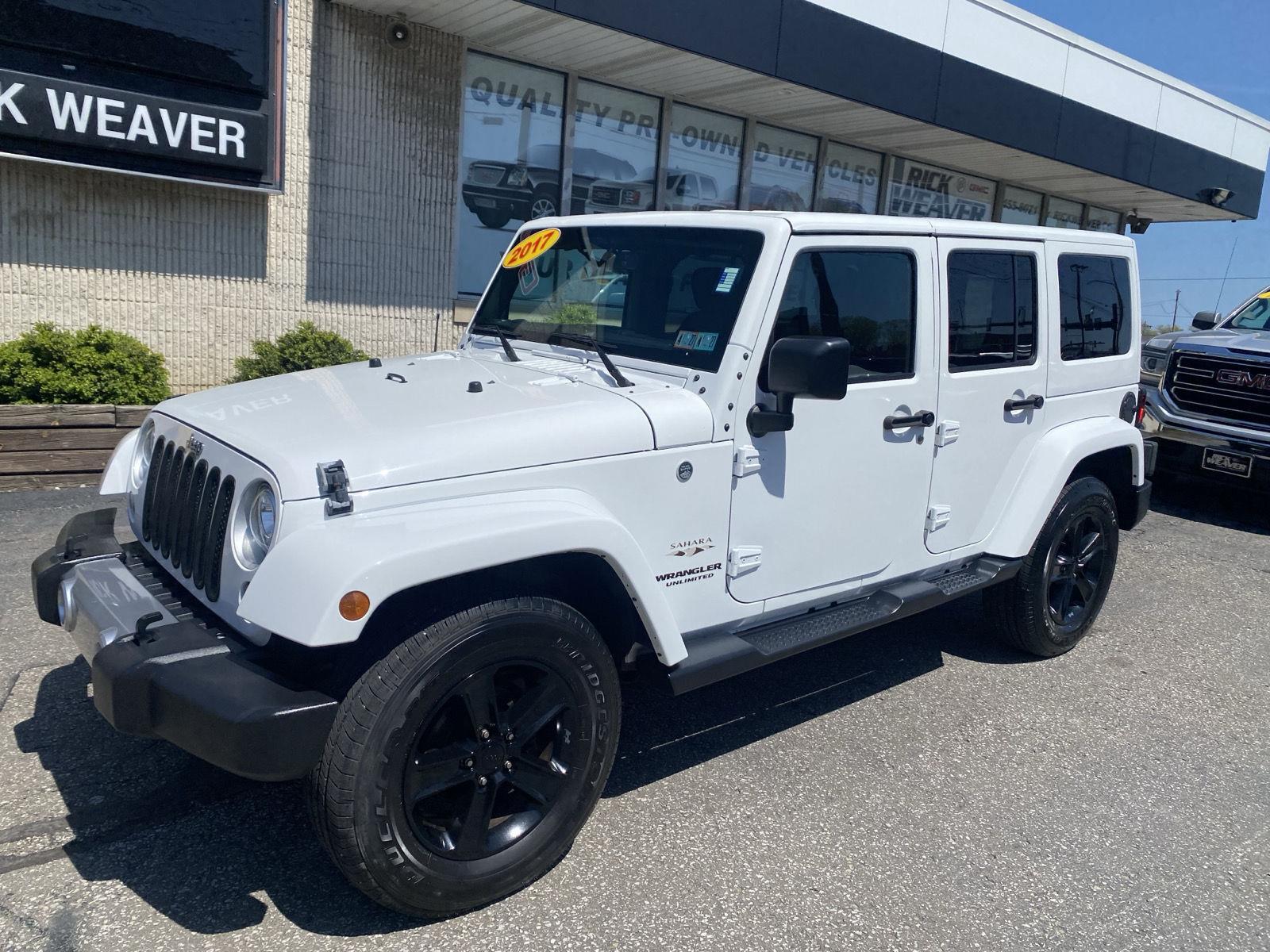 2017 Jeep Wrangler Unlimited Sahara at Lake View Ford