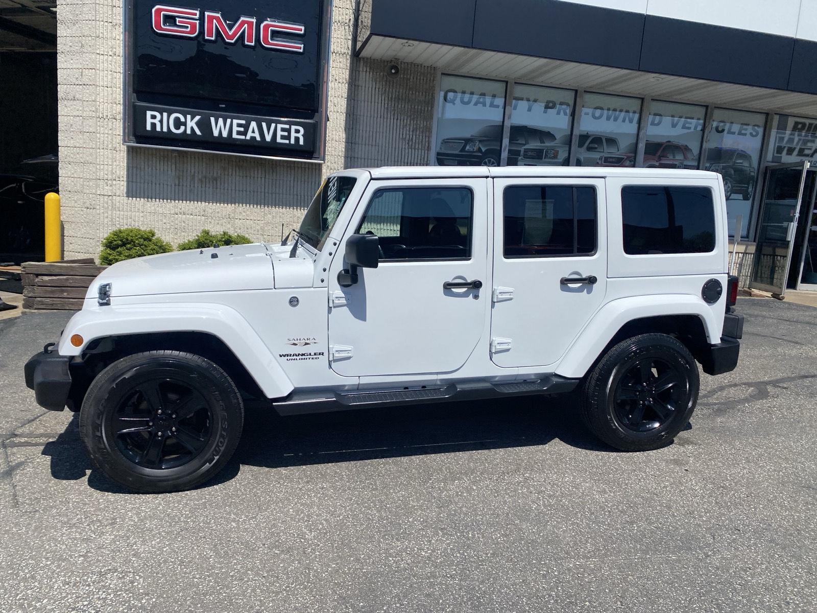 2017 Jeep Wrangler Unlimited Sahara at Lake View Ford