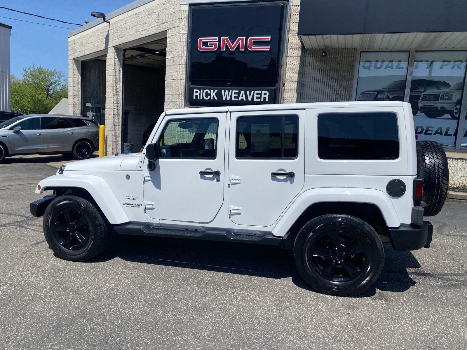 2017 Jeep Wrangler Unlimited Sahara at Lake View Ford