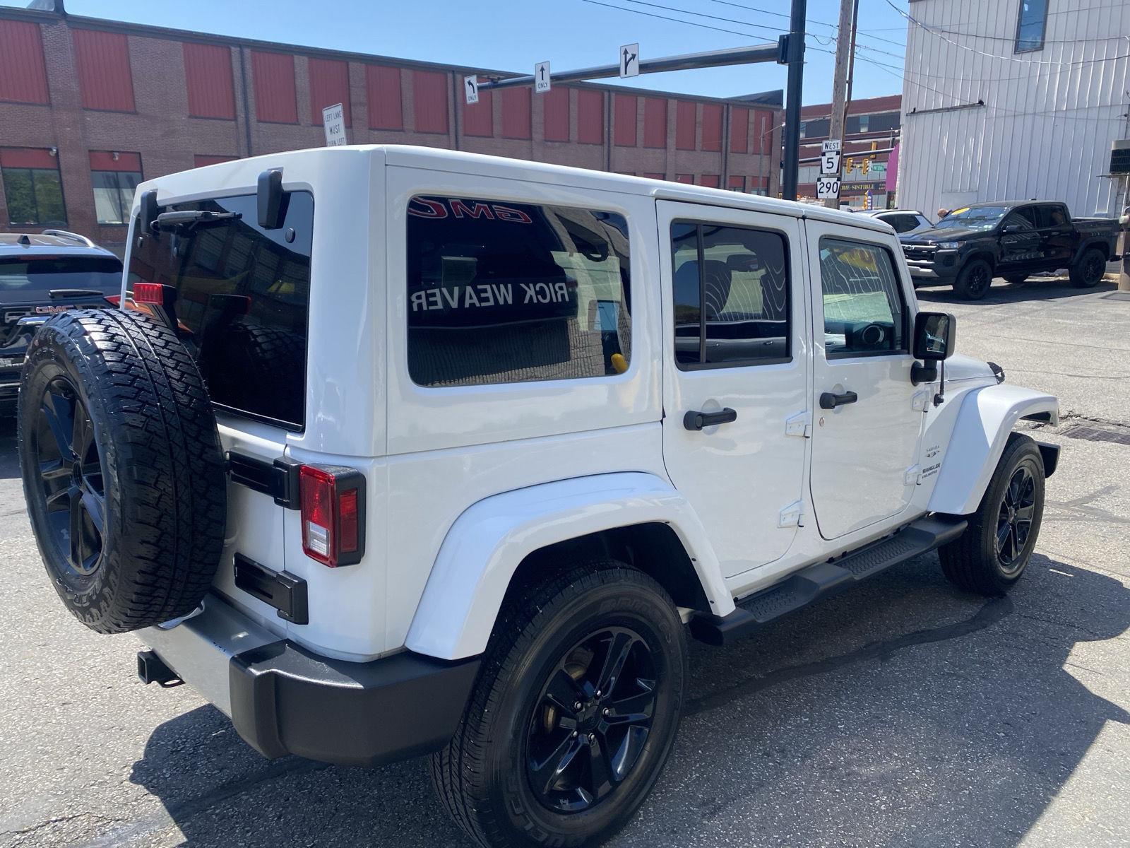 2017 Jeep Wrangler Unlimited Sahara at Lake View Ford