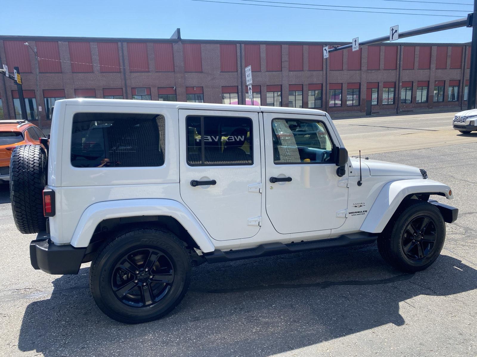 2017 Jeep Wrangler Unlimited Sahara at Lake View Ford