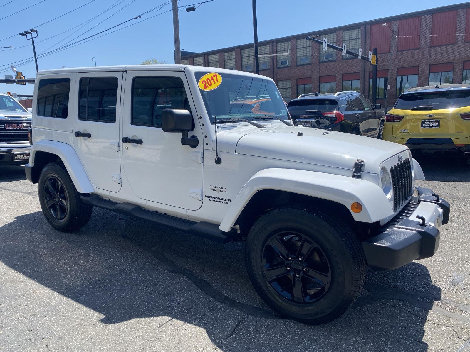 2017 Jeep Wrangler Unlimited Sahara at Lake View Ford