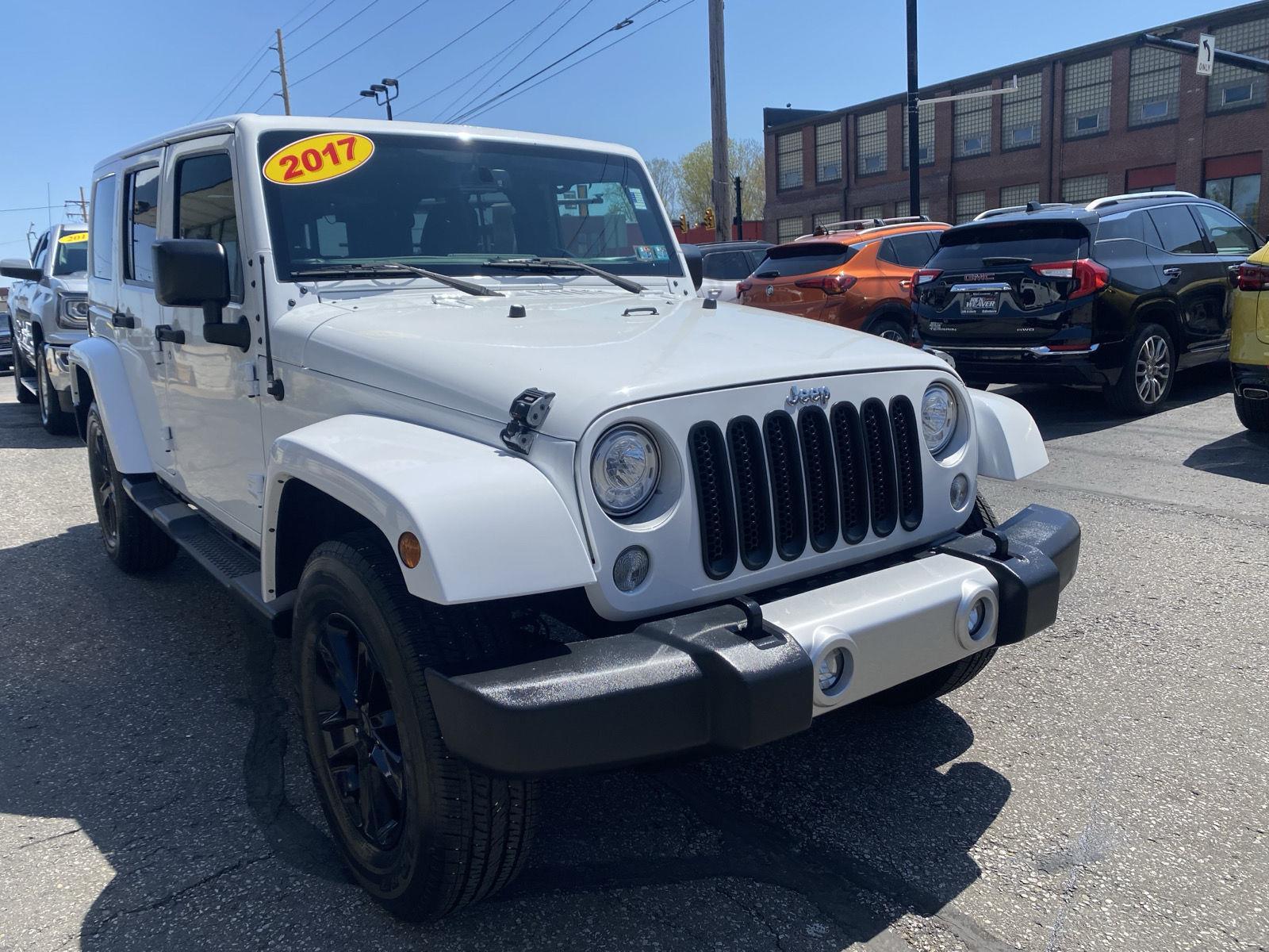2017 Jeep Wrangler Unlimited Sahara at Lake View Ford