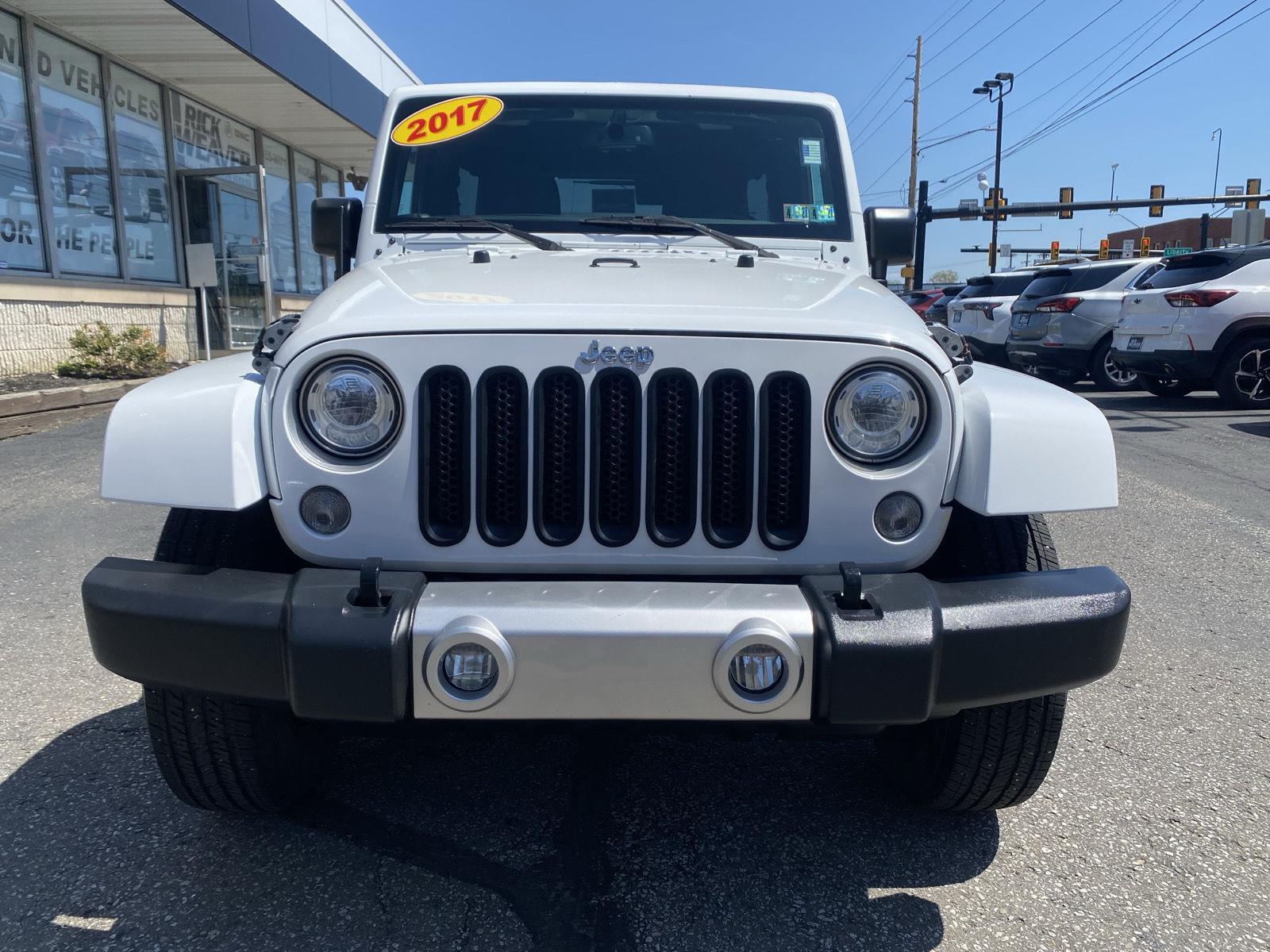 2017 Jeep Wrangler Unlimited Sahara at Lake View Ford