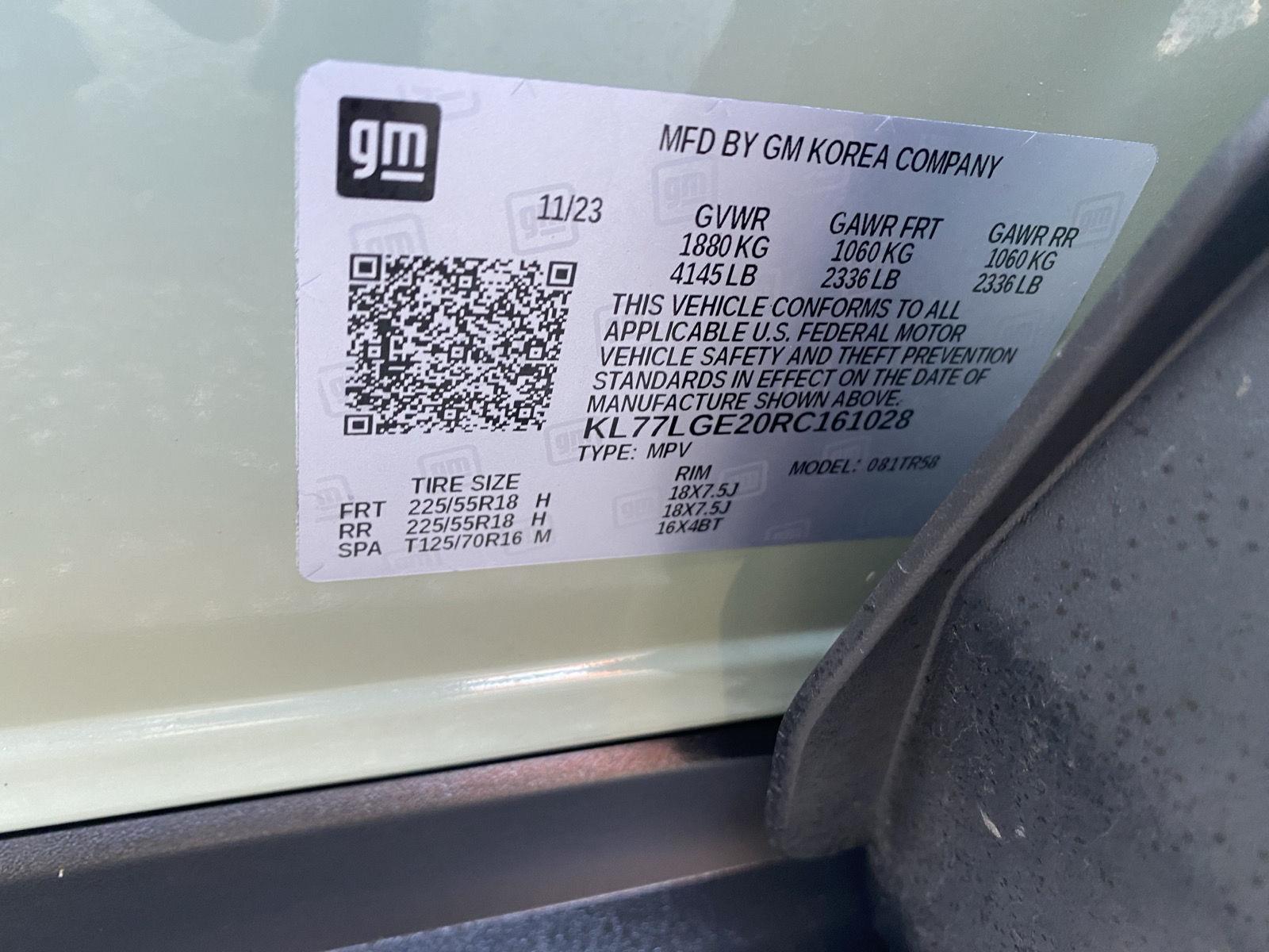 2024 Chevrolet Trax 1RS at Lake View Ford