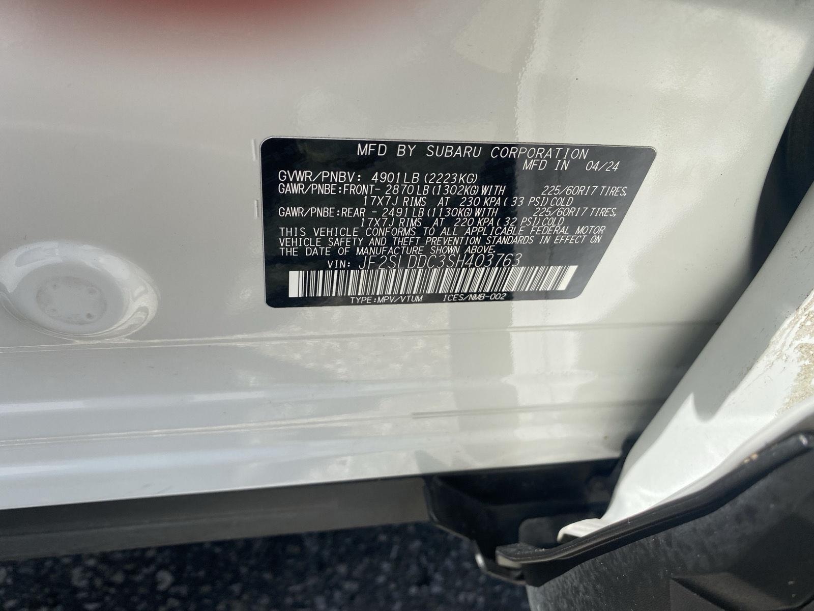 2025 Subaru Forester Premium at Humes CDJR