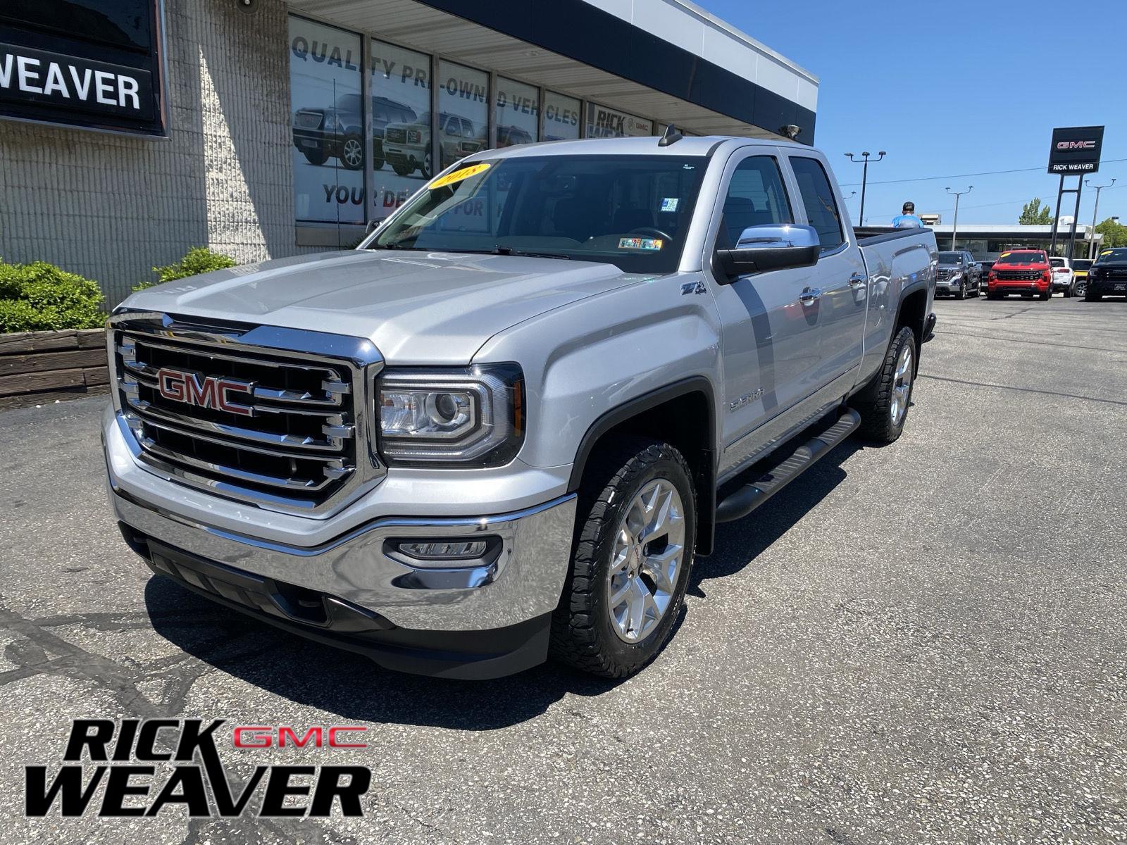 2018 GMC Sierra 1500 SLT at Rick Weaver GMC