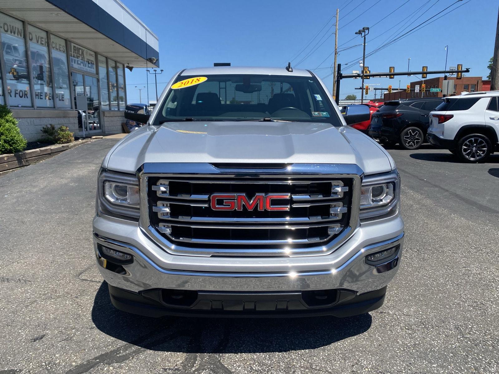 2018 GMC Sierra 1500 SLT at Rick Weaver GMC