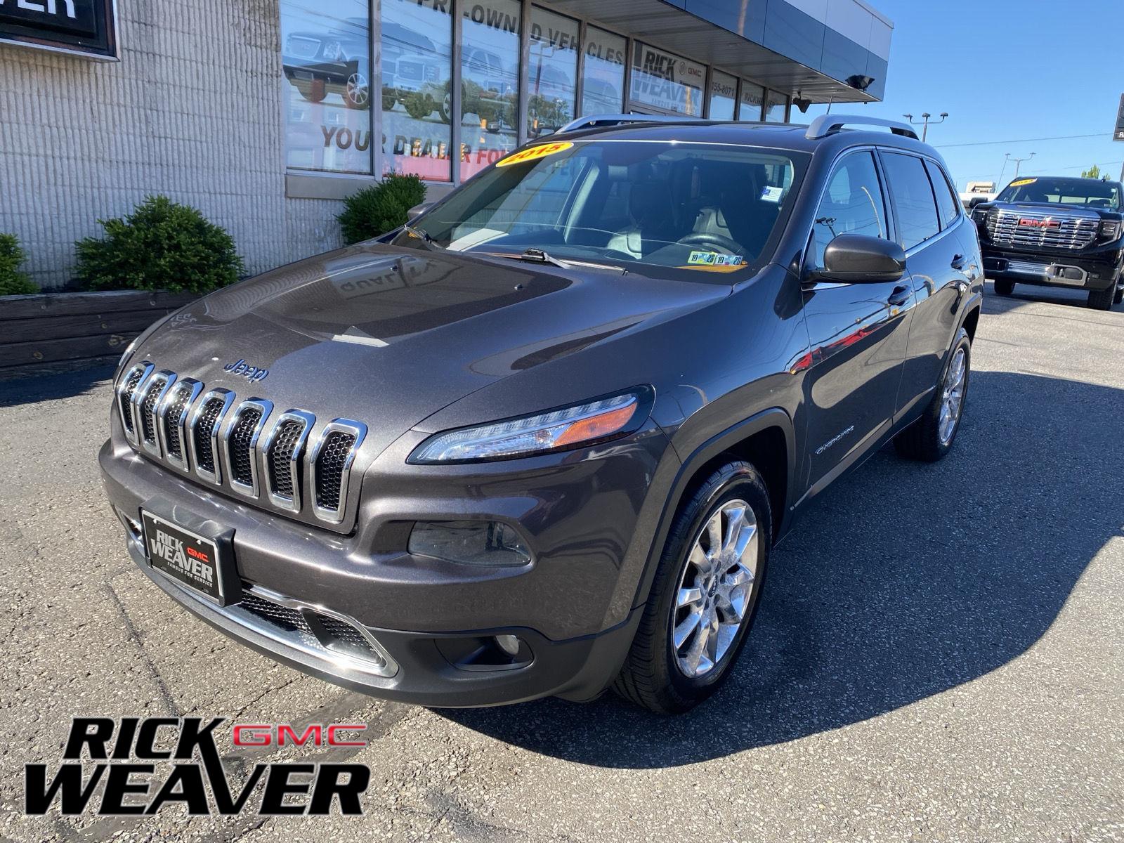 2015 Jeep Cherokee Limited at Rick Weaver GMC