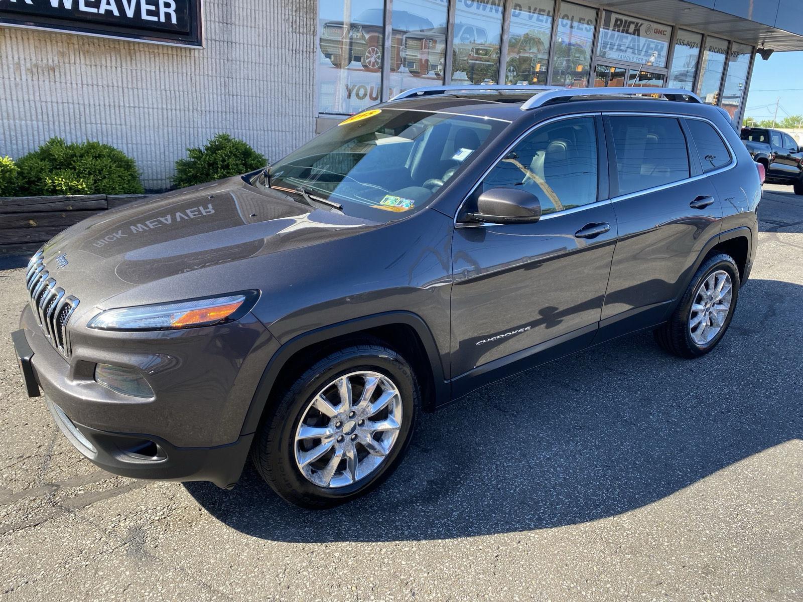 2015 Jeep Cherokee Limited at Rick Weaver GMC