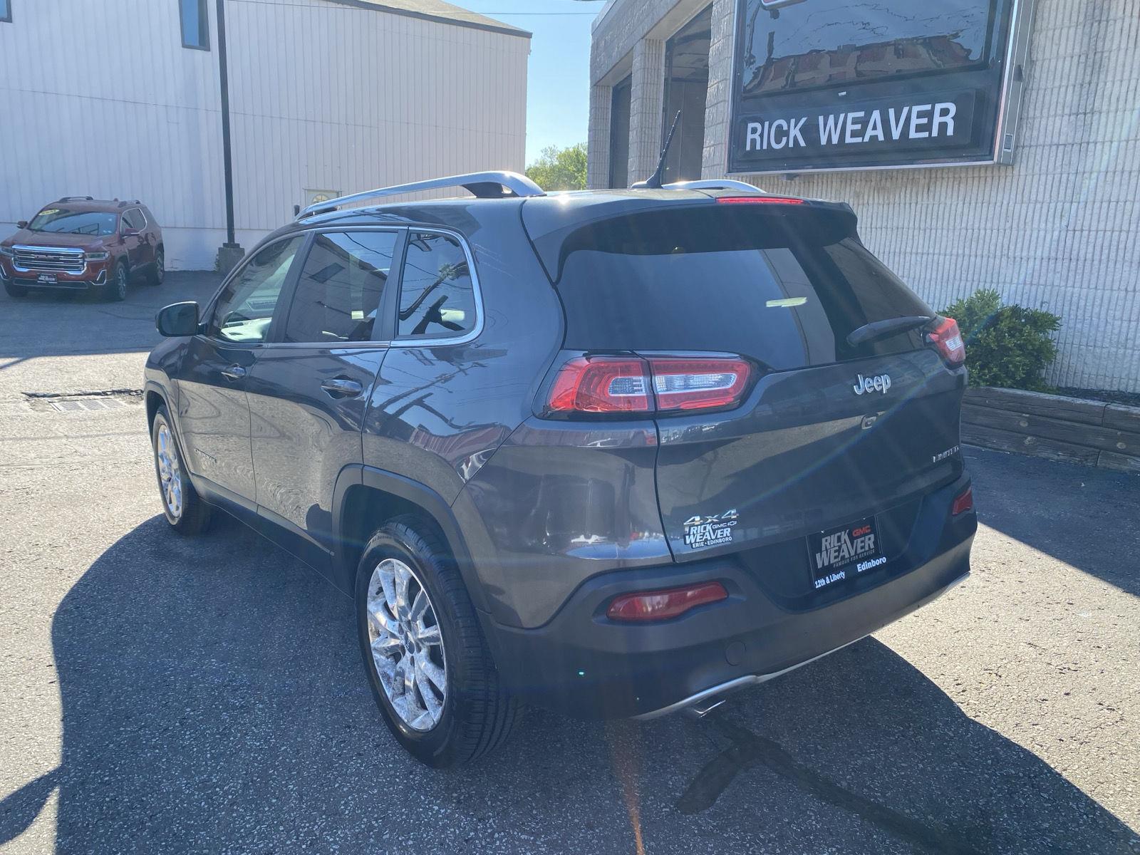 2015 Jeep Cherokee Limited at Rick Weaver GMC