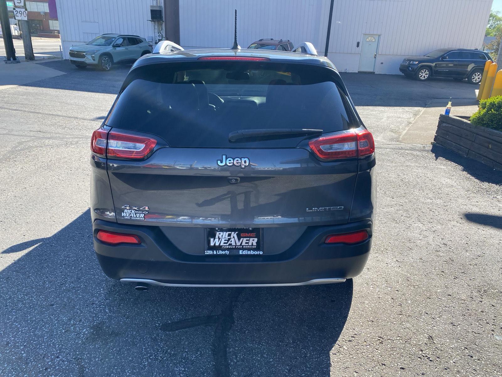 2015 Jeep Cherokee Limited at Rick Weaver GMC