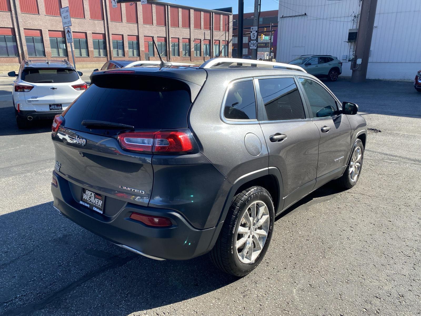 2015 Jeep Cherokee Limited at Rick Weaver GMC