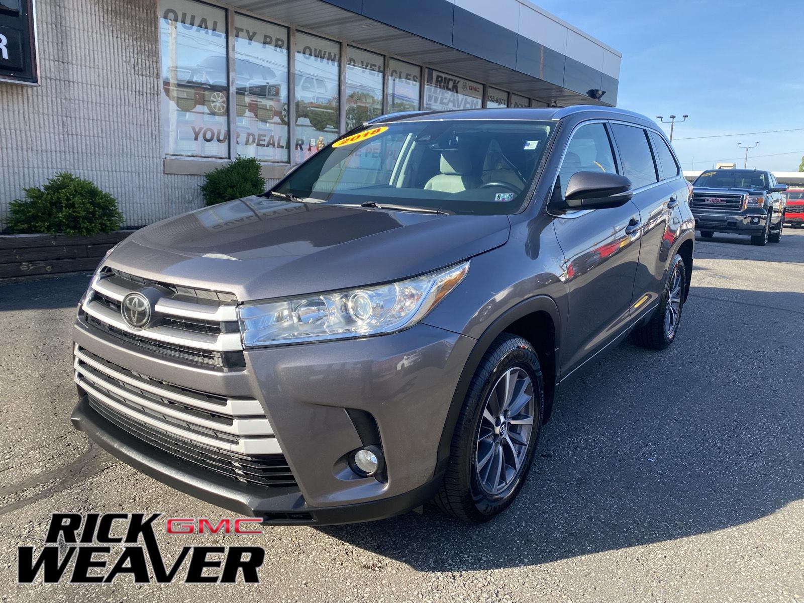 2018 Toyota Highlander XLE at McCandless Ford