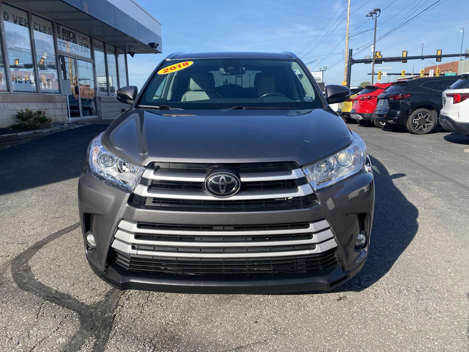2018 Toyota Highlander XLE at McCandless Ford
