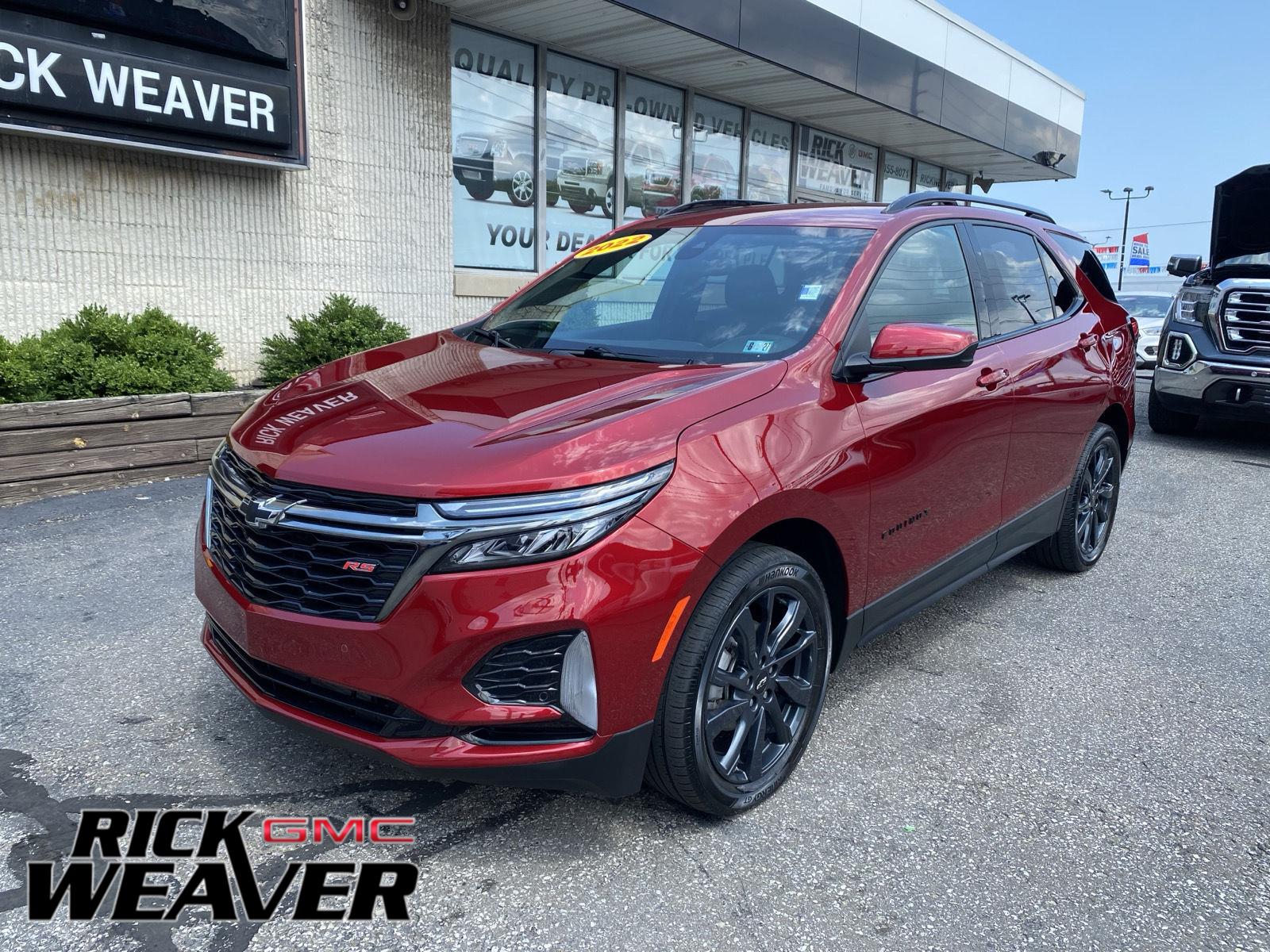 2022 Chevrolet Equinox RS at Rick Weaver Chevrolet