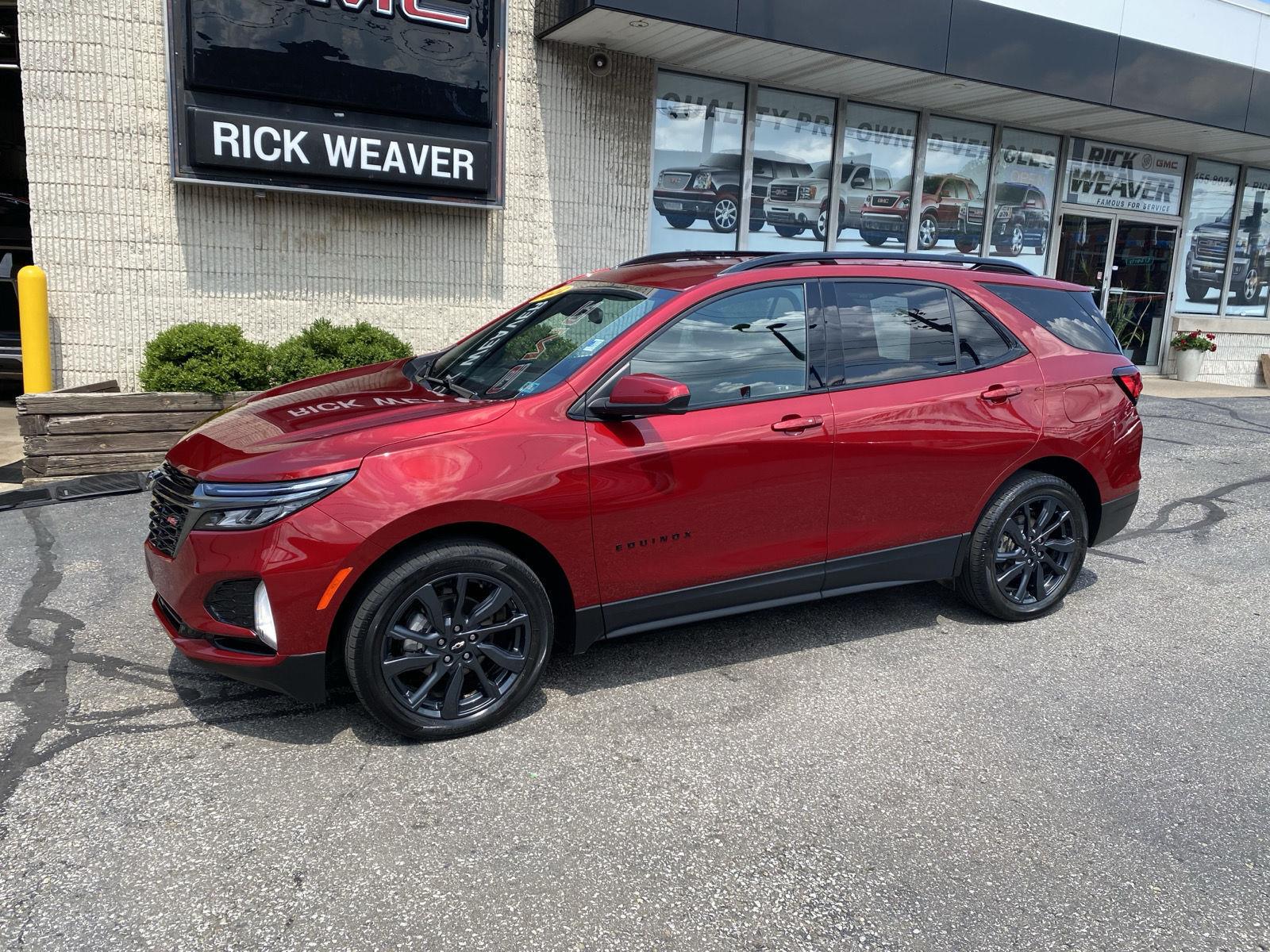 2022 Chevrolet Equinox RS at Rick Weaver Chevrolet