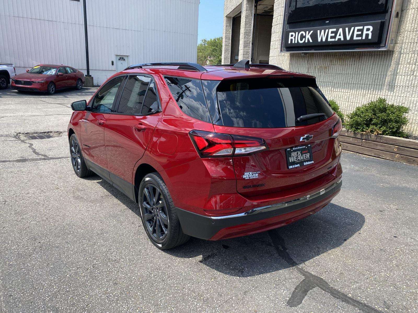 2022 Chevrolet Equinox RS at Rick Weaver Chevrolet
