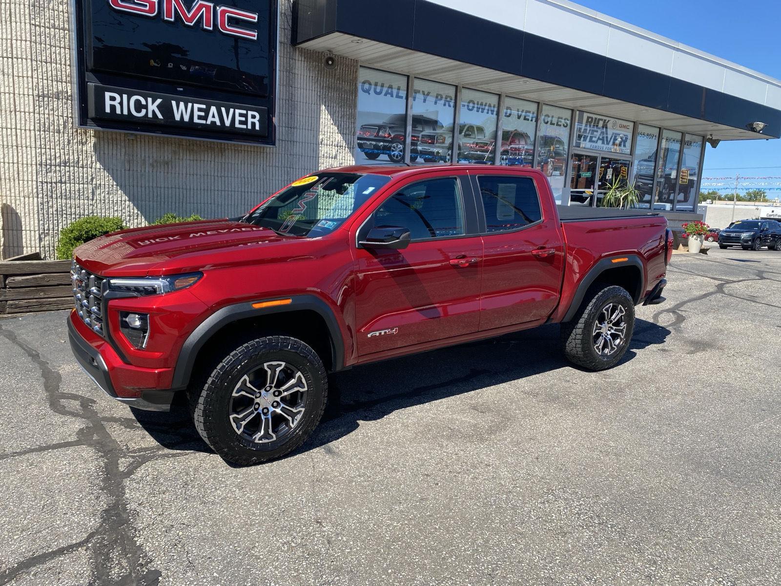 2023 GMC Canyon 4WD AT4 at Rick Weaver GMC