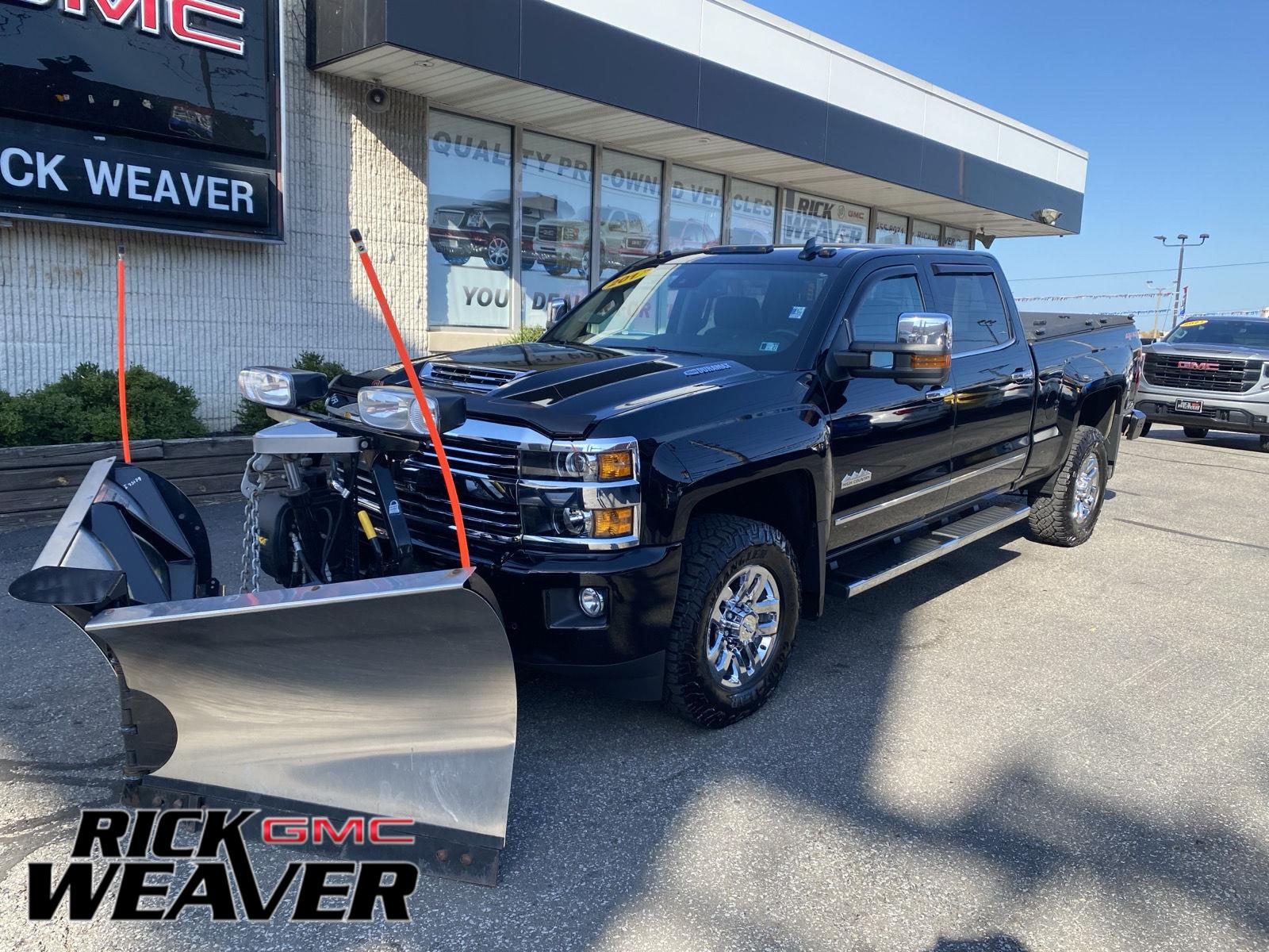 Black 2017 Chevrolet Silverado 3500HD Pickup Truck Four-Wheel Drive 6-Speed Automatic