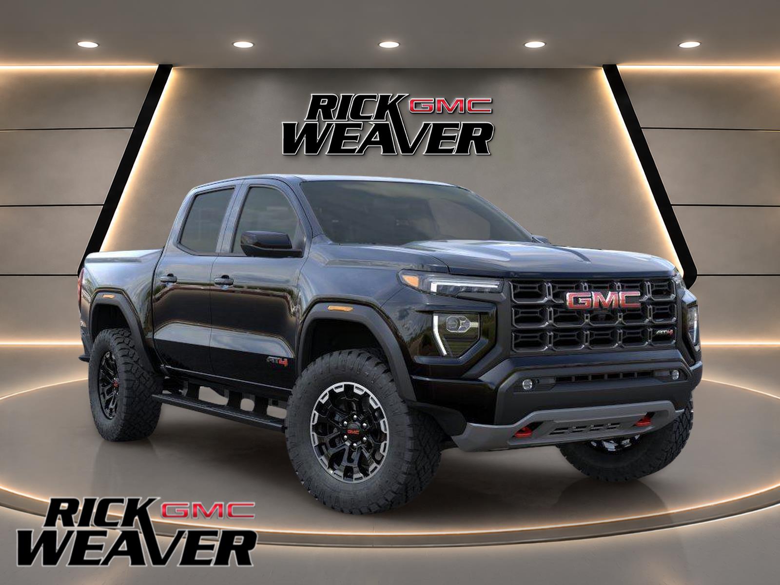 Onyx Black 2026 GMC Canyon Pickup Truck Four-Wheel Drive 8-Speed Automatic