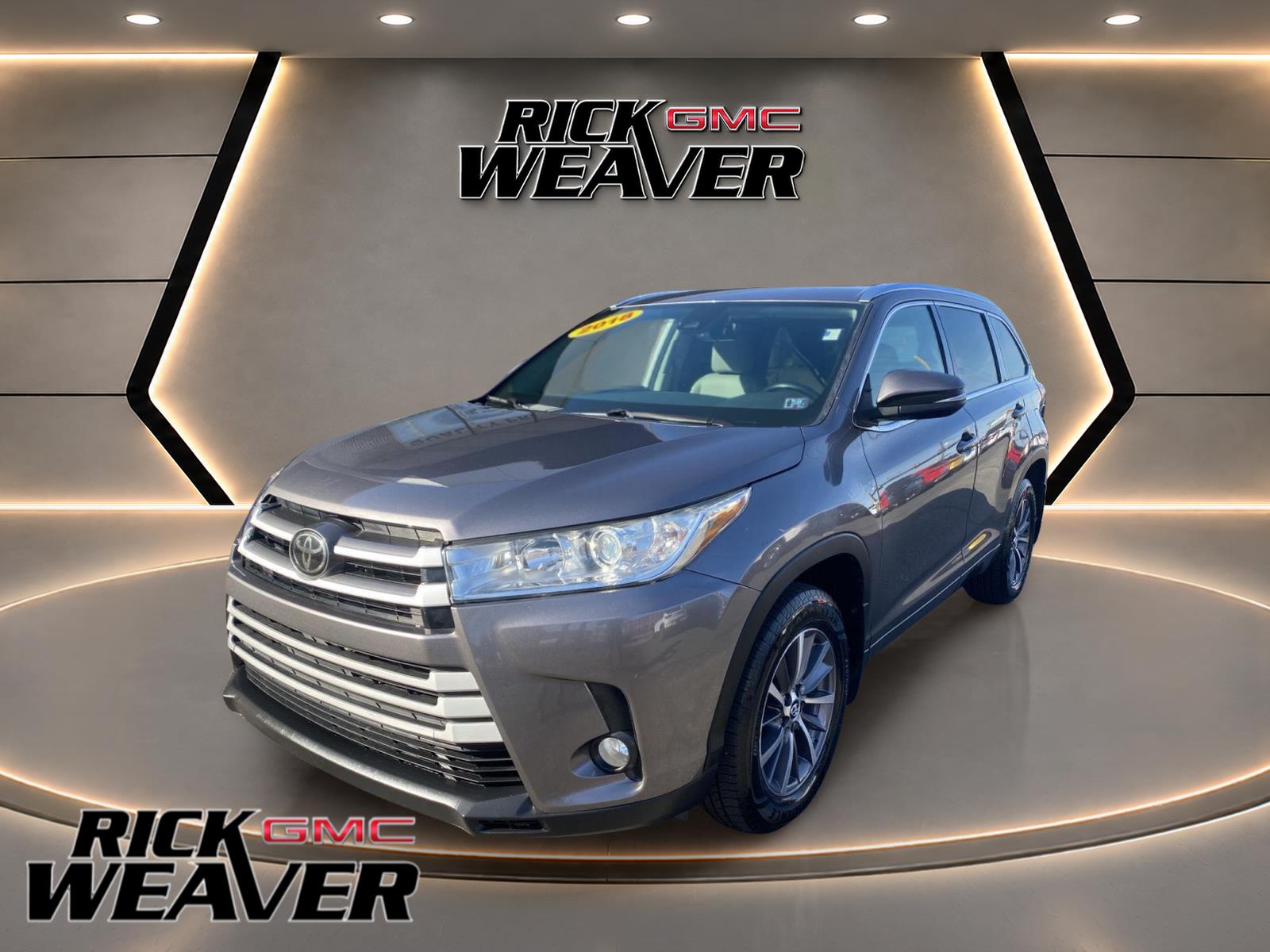Predawn Gray Mica 2018 Toyota Highlander SUV / Crossover All-Wheel Drive Automatic