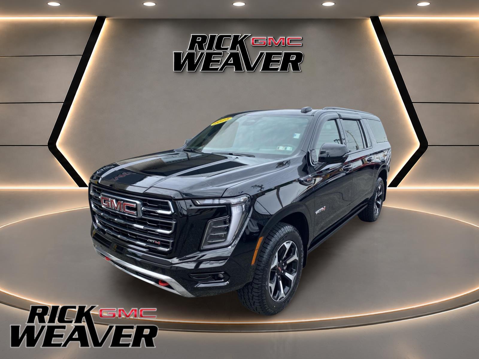 Onyx Black 2025 GMC Yukon XL SUV / Crossover Four-Wheel Drive Automatic