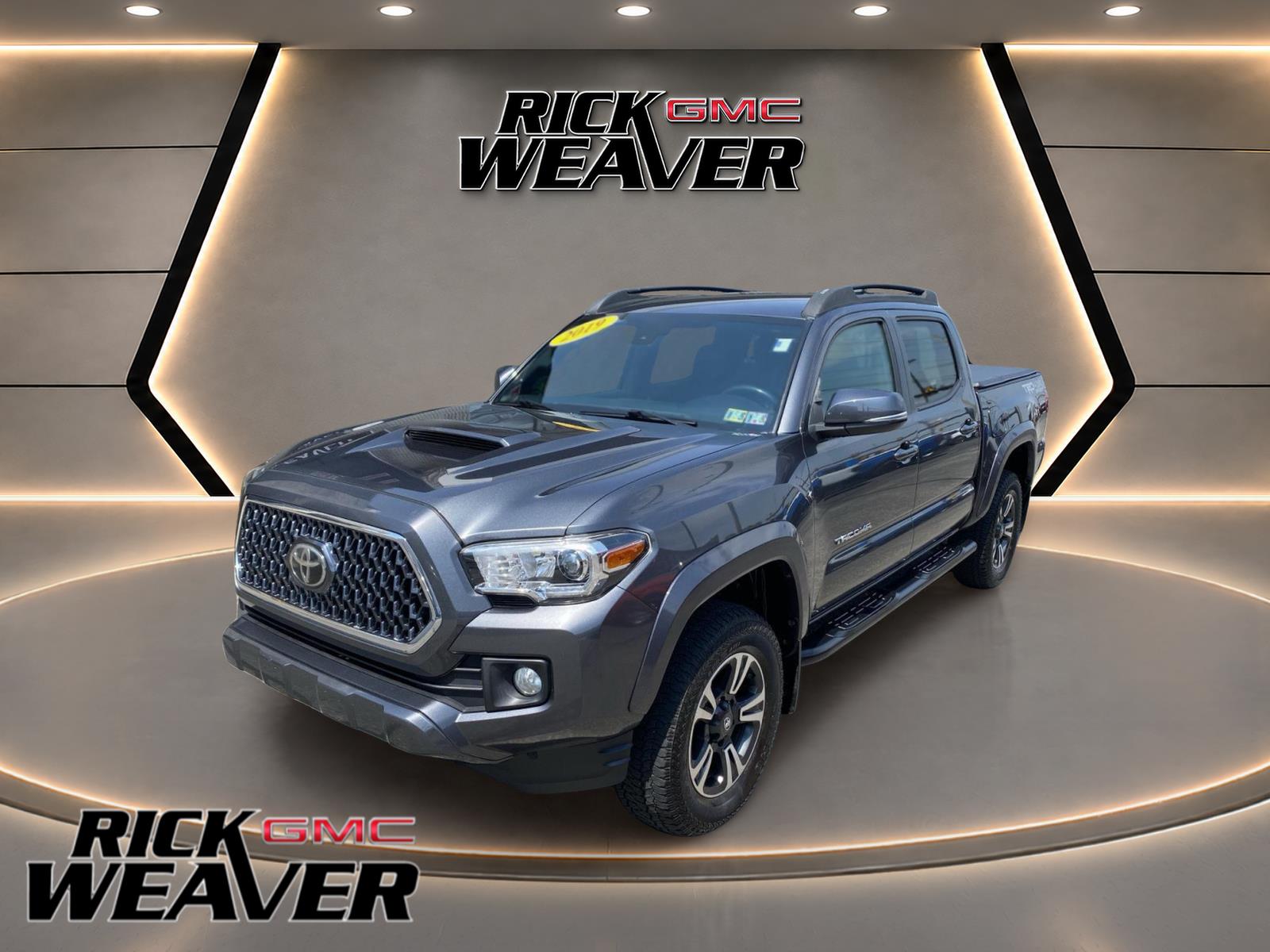 Silver Sky Metallic 2019 Toyota Tacoma Pickup Truck Four-Wheel Drive Manual