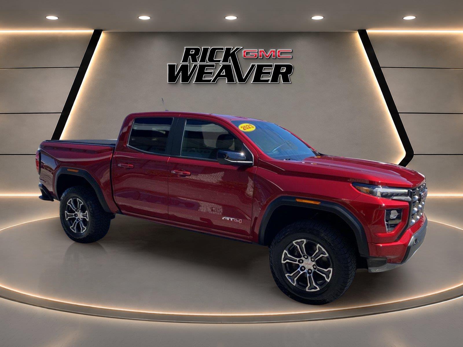 2023 GMC Canyon 4WD AT4 at Rick Weaver Chevrolet